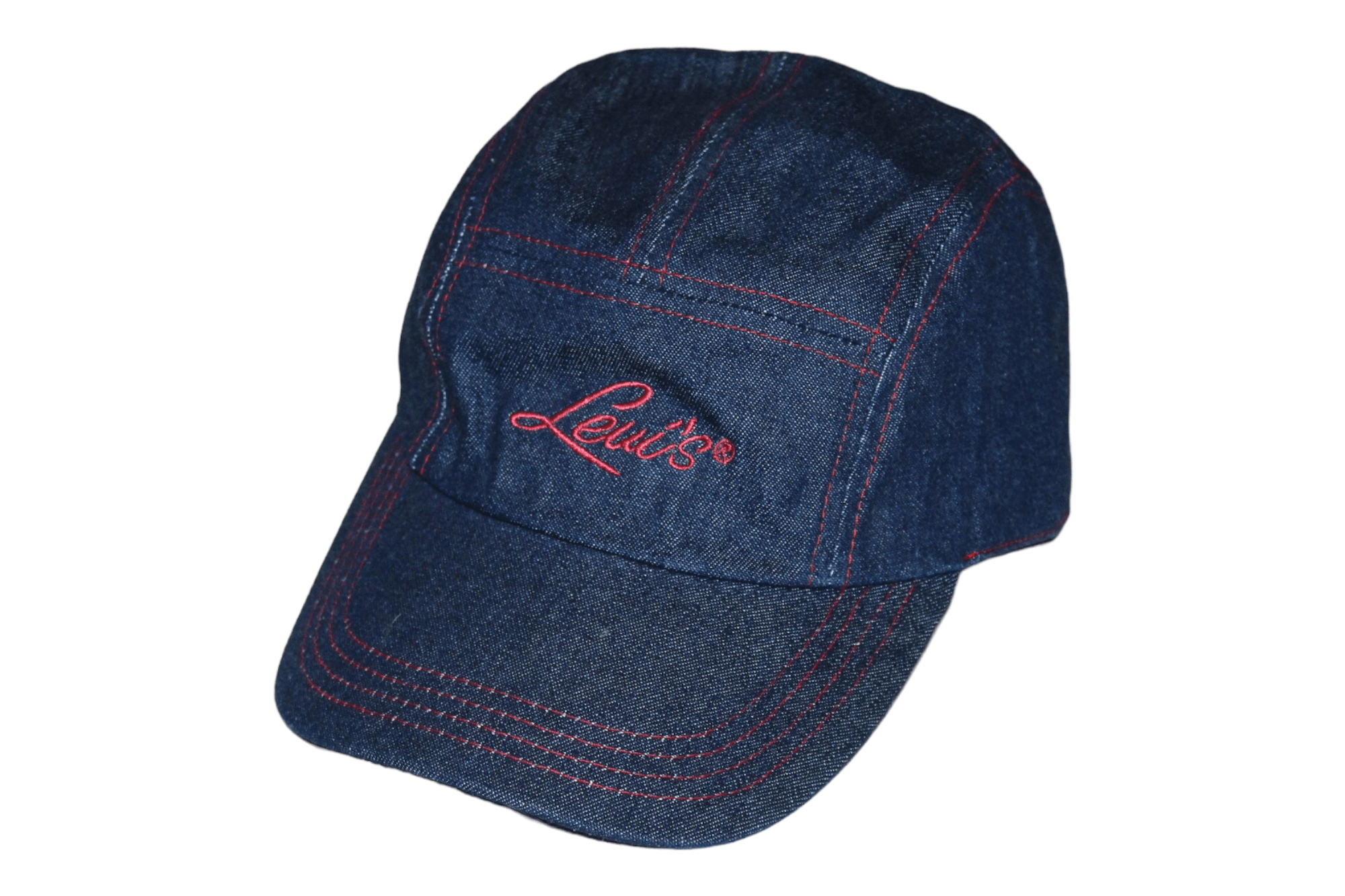 Levi's Vintage Clothing VTG🔥 Levi's Red Tab deep indigo denim 5 Panel Cap Size ONE SIZE - 10 Thumbnail