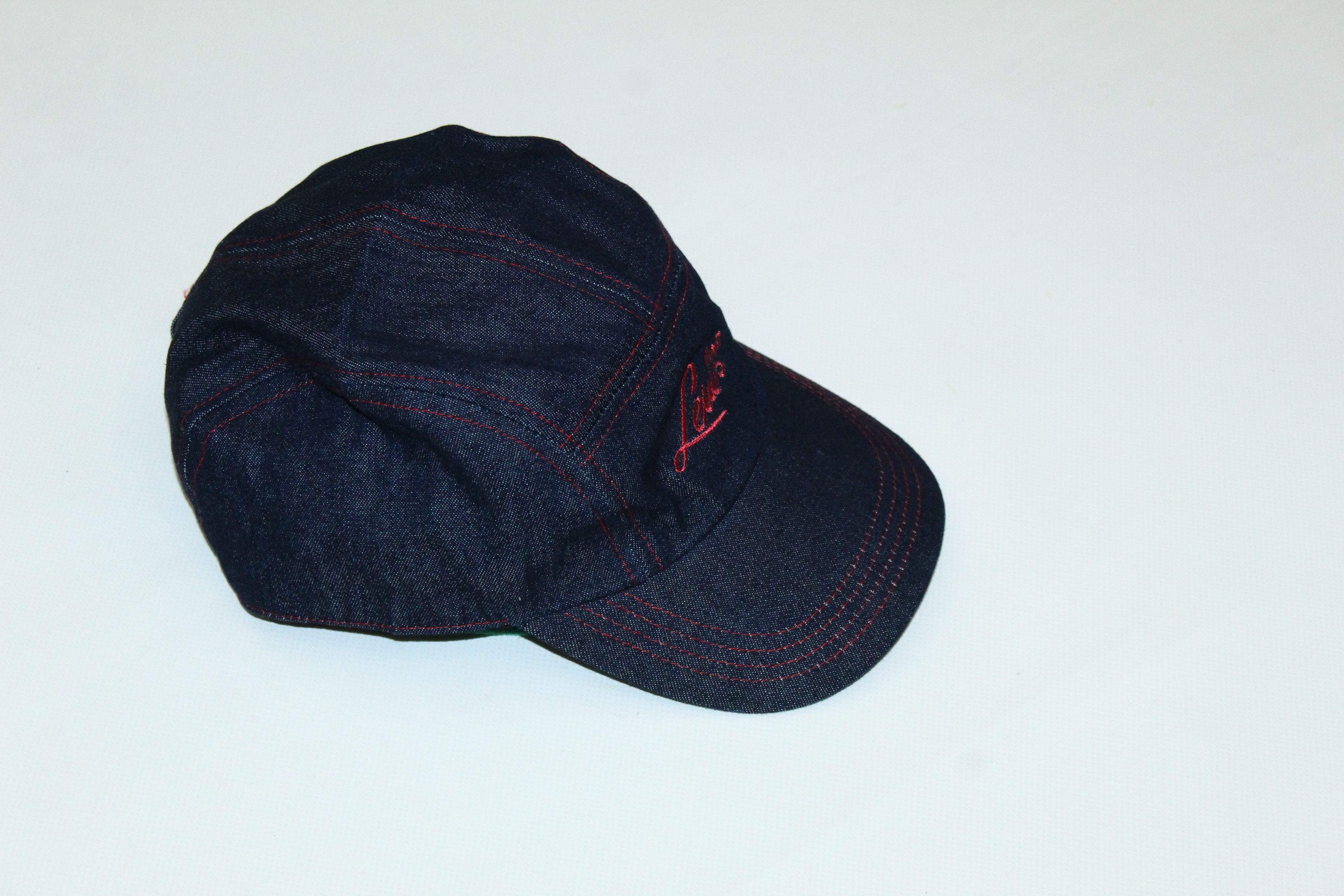 Levi's Vintage Clothing VTG🔥 Levi's Red Tab deep indigo denim 5 Panel Cap Size ONE SIZE - 4 Thumbnail