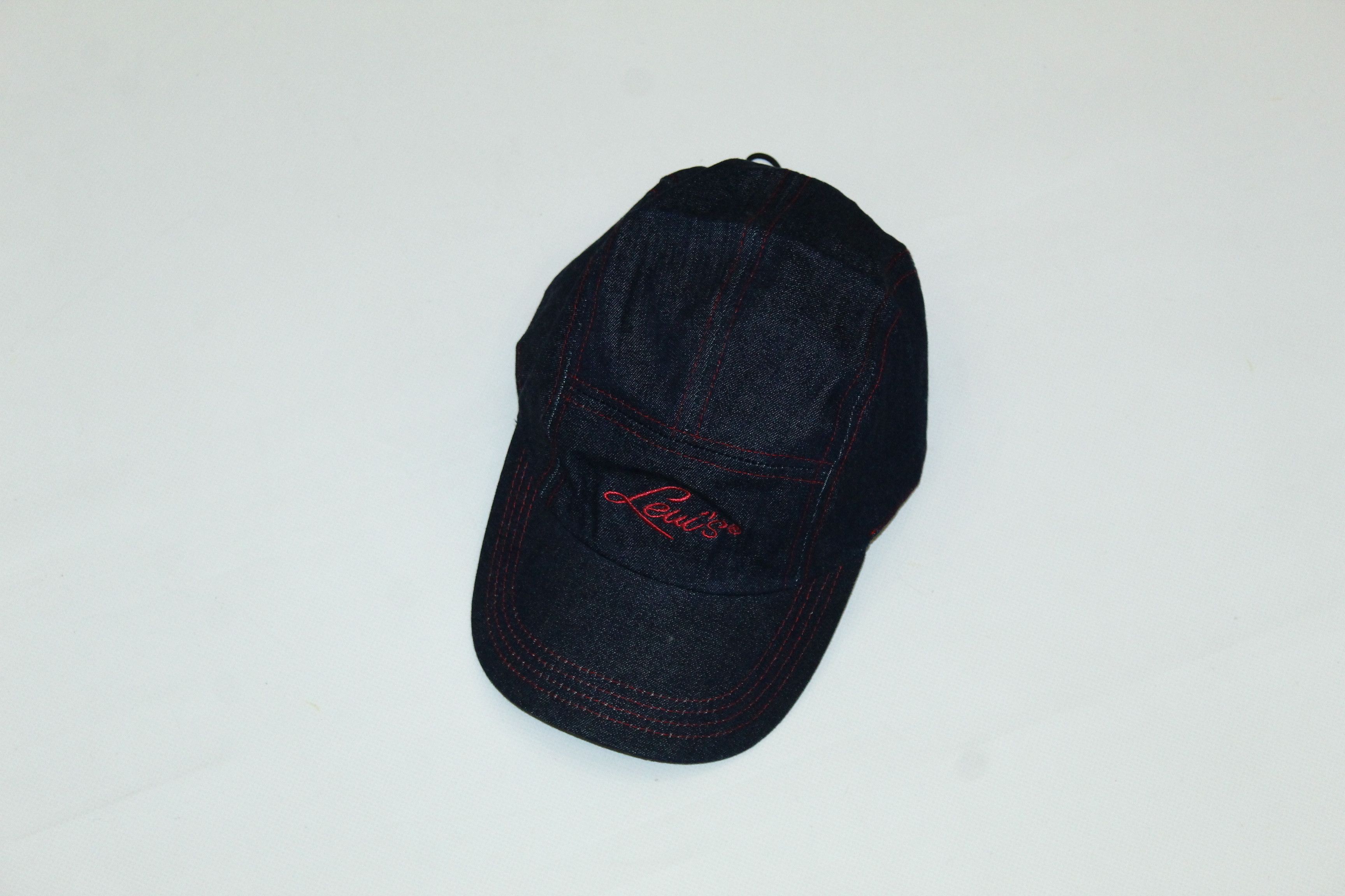 Levi's Vintage Clothing VTG🔥 Levi's Red Tab deep indigo denim 5 Panel Cap Size ONE SIZE - 3 Thumbnail