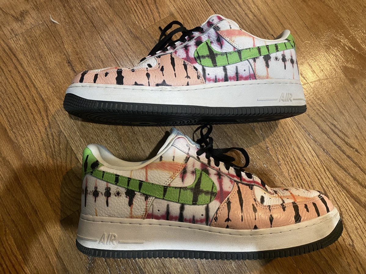 Nike Nike Air Force 1 low Tie-Dye Size US 10.5 / EU 43-44 - 1 Thumbnail