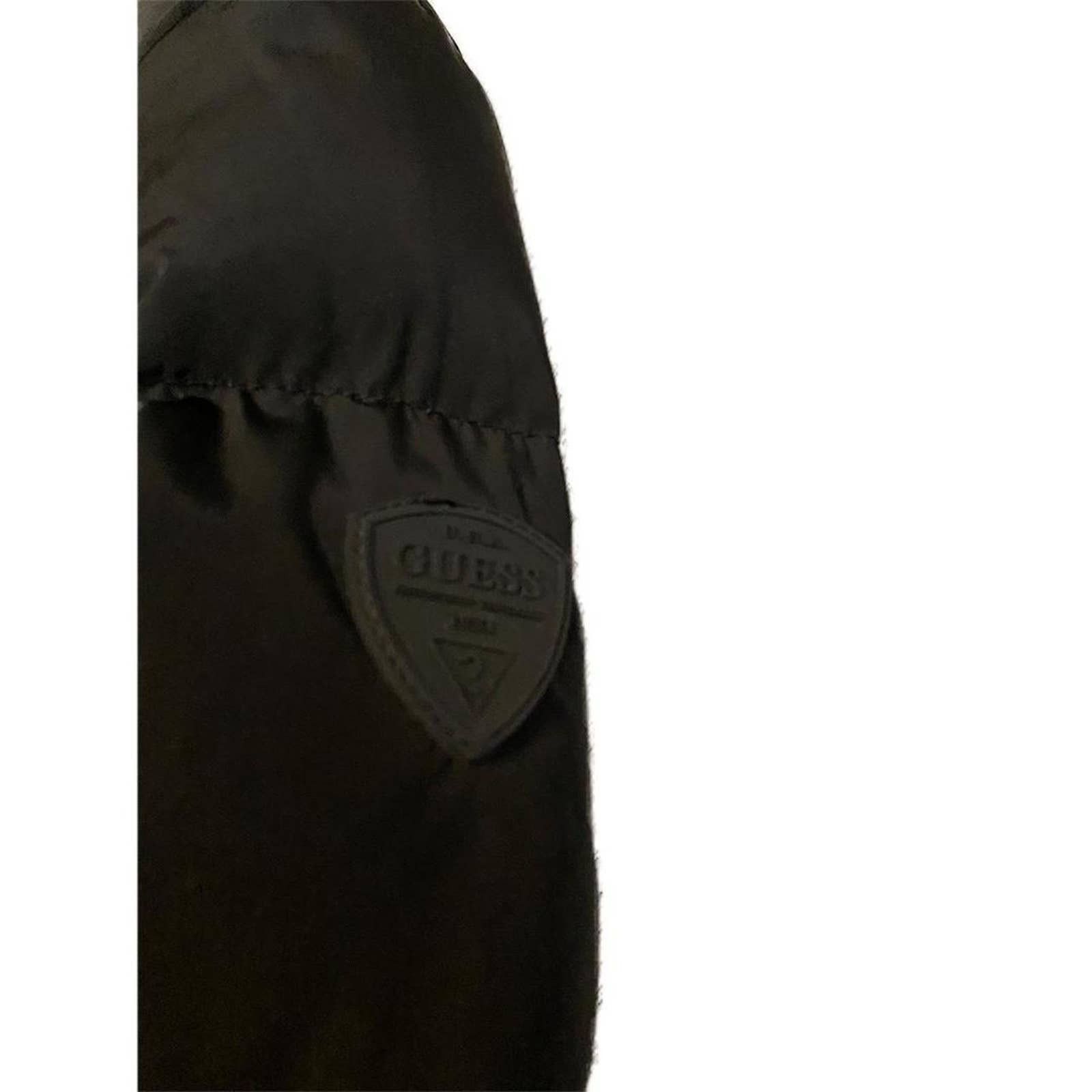 Guess GUESS Black Designer Winter Puffer Parka Coat Size XXL / US 16-18 / IT 52-54 - 3 Thumbnail