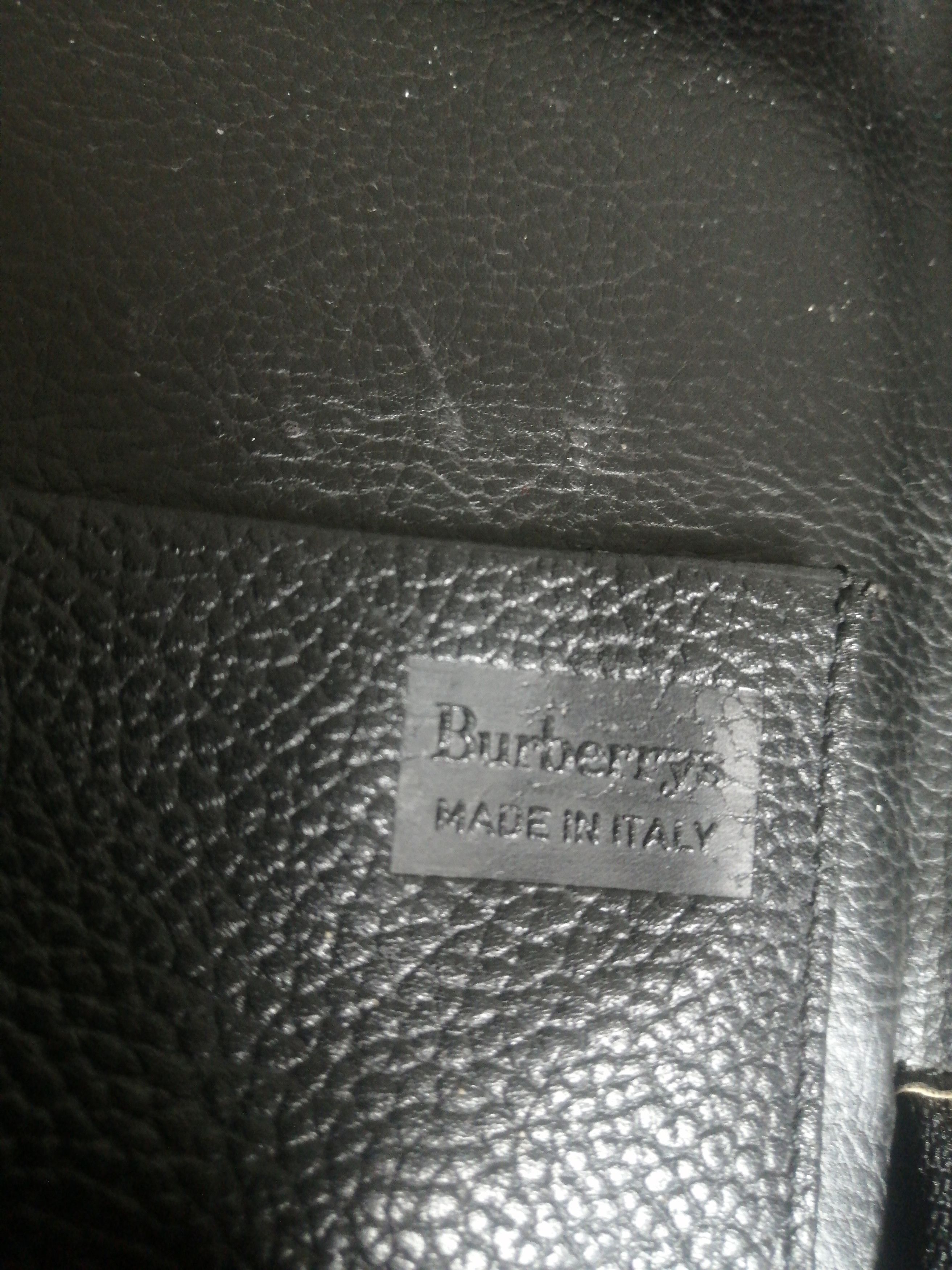 Burberry Vintage Burberrys Leather Tie Holder Bag Size ONE SIZE - 19 Thumbnail