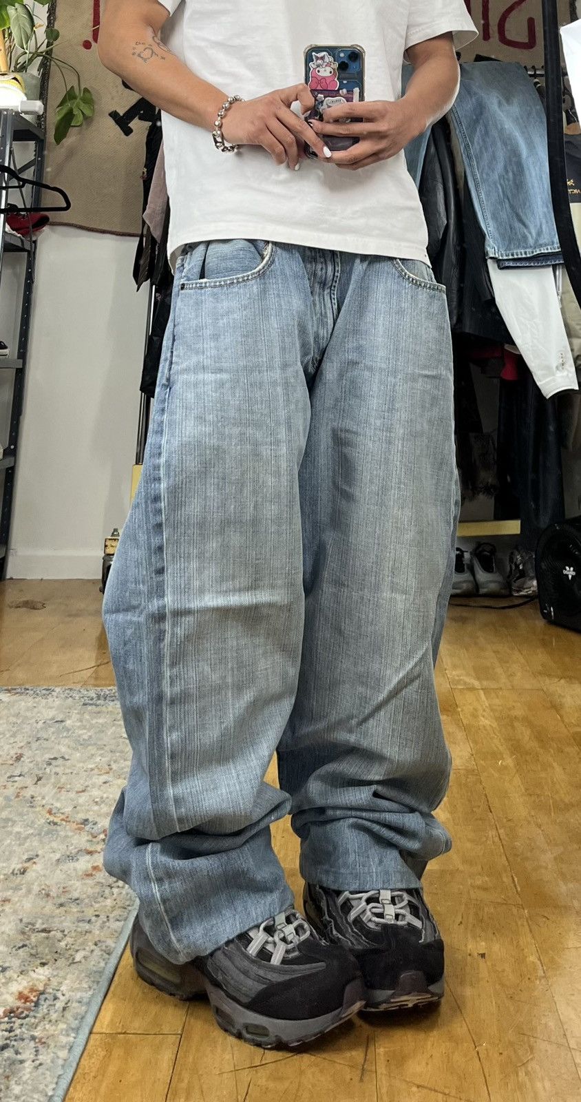 Old Navy × Vintage 90’s Old Navy Baggy Pants Size US 36 / EU 52 - 1 Thumbnail