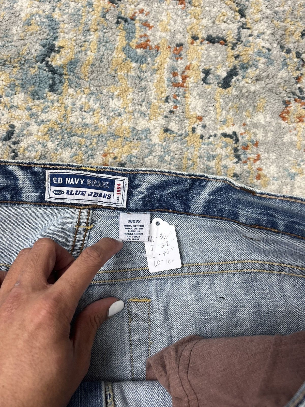 Old Navy × Vintage 90’s Old Navy Baggy Pants Size US 36 / EU 52 - 4 Thumbnail