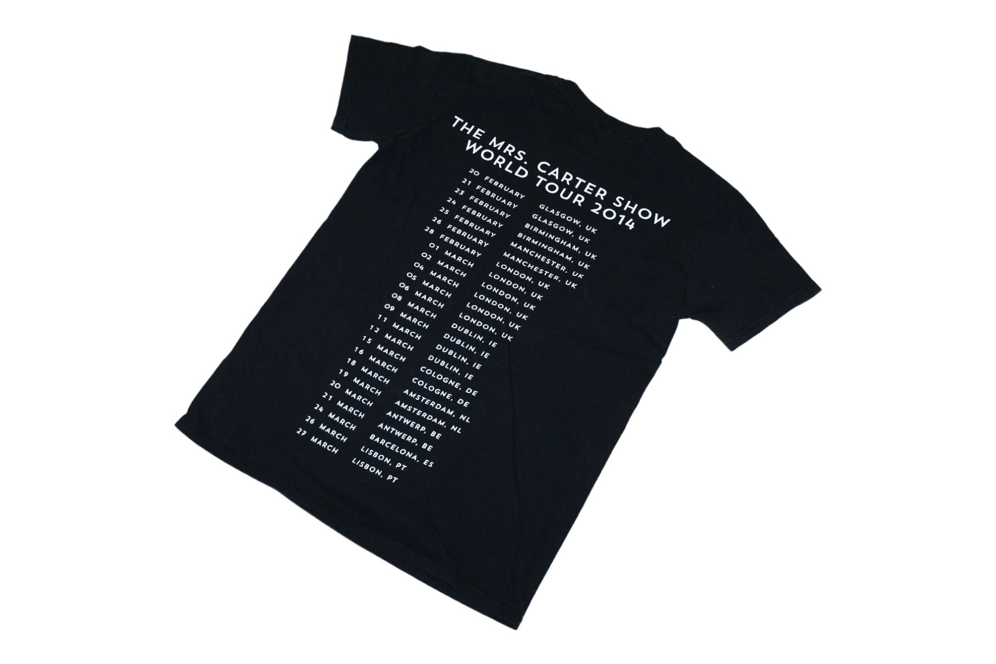 Beyonce Beyonce The Mrs. Carter Show World Tour Graphic T-shirt Size US S / EU 44-46 / 1 - 6 Thumbnail
