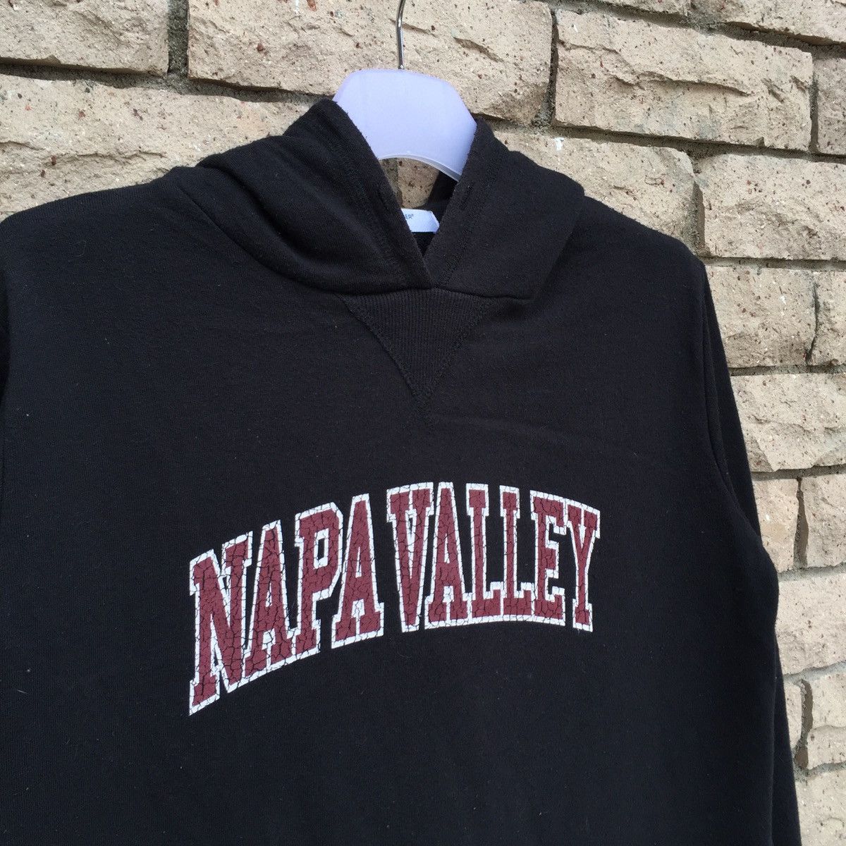 Japanese Brand BACK NUMBER hoodie spell out NAPA VALLEY logo Size M / US 6-8 / IT 42-44 - 3 Thumbnail