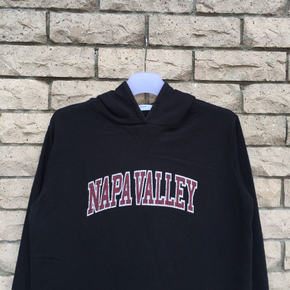 Japanese Brand BACK NUMBER hoodie spell out NAPA VALLEY logo Size M / US 6-8 / IT 42-44 - 2 Thumbnail