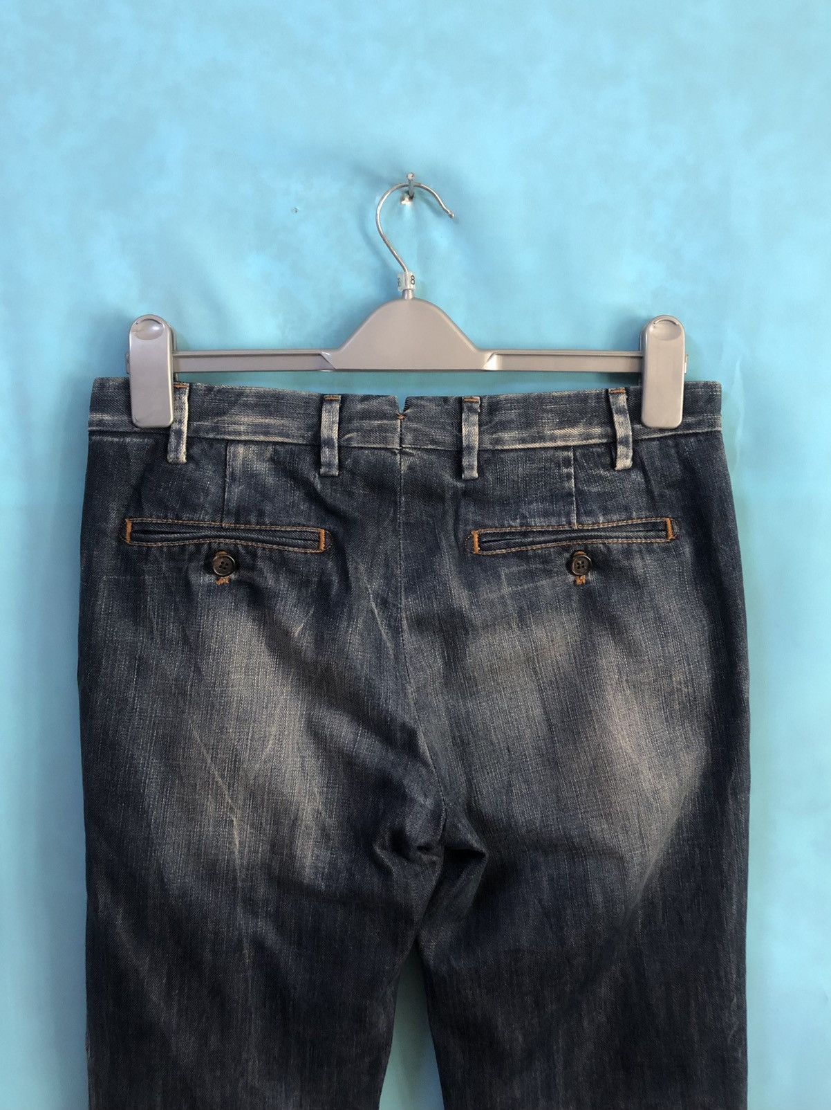Lardini 2000s menswear collection crop jeans #B4 Size US 31 - 4 Thumbnail