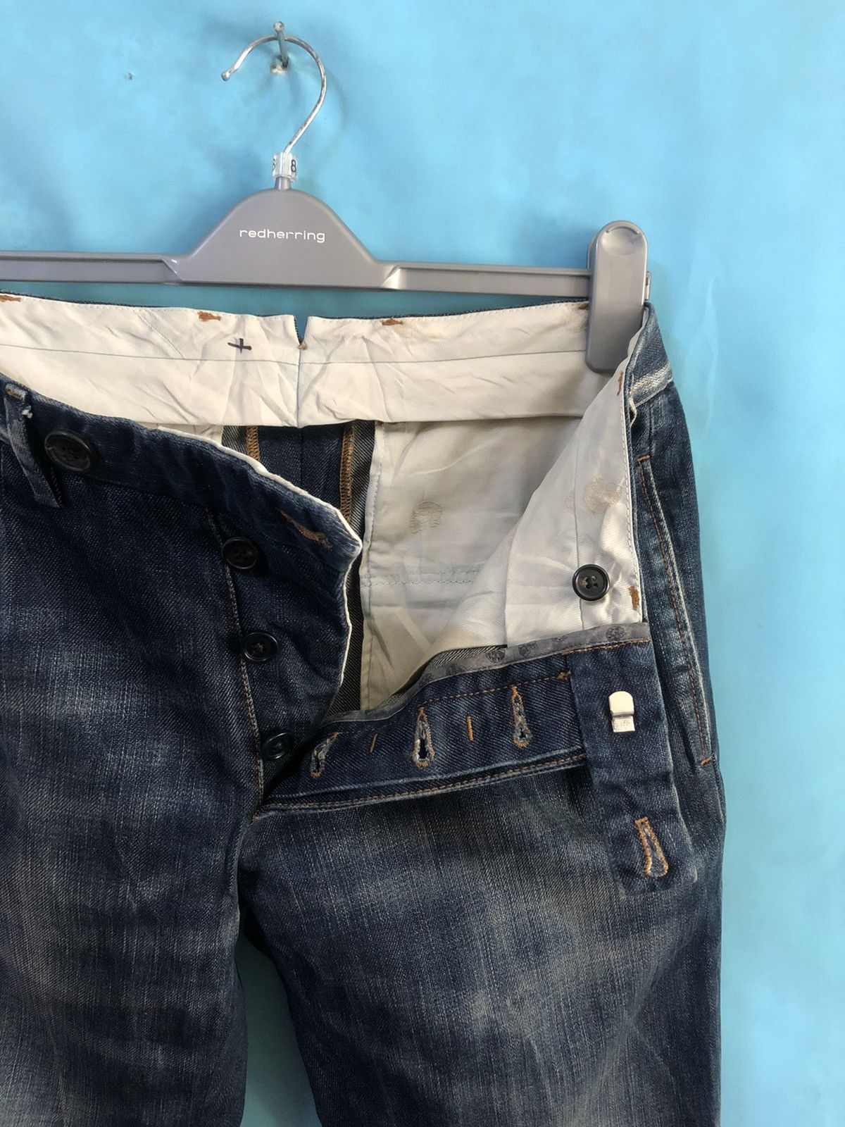 Lardini 2000s menswear collection crop jeans #B4 Size US 31 - 10 Thumbnail