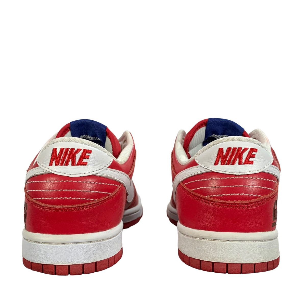 NFL Nike ID Dunk Low NFL Football New York Giants Red Sneakers Size US 8.5 / EU 41-42 - 5 Thumbnail