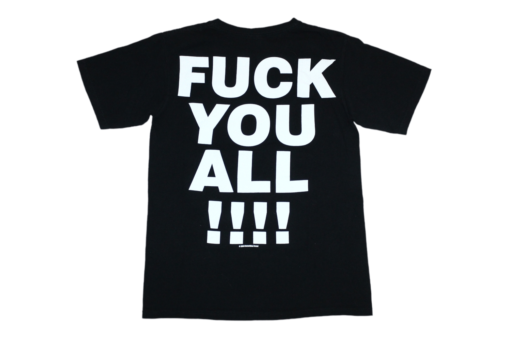 Band Tees Y2K🔥Carpathian Fores Fuck You All !!!! 2004 Graphic T-shirt Size US S / EU 44-46 / 1 - 1 Thumbnail