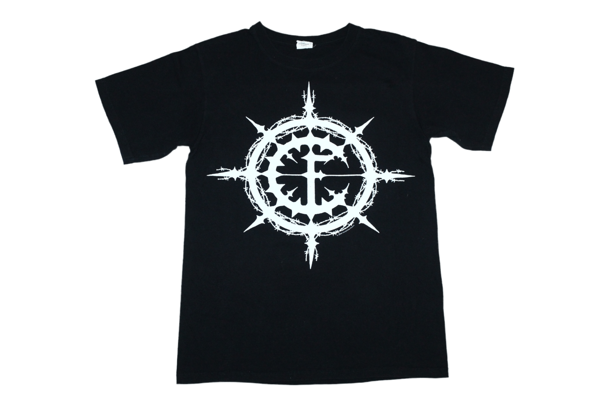 image of Band Tees x Tour Tee VTG Carpathian Fores Fuck You !! Graphic T-Shirt in Black, Men's (Size Small)