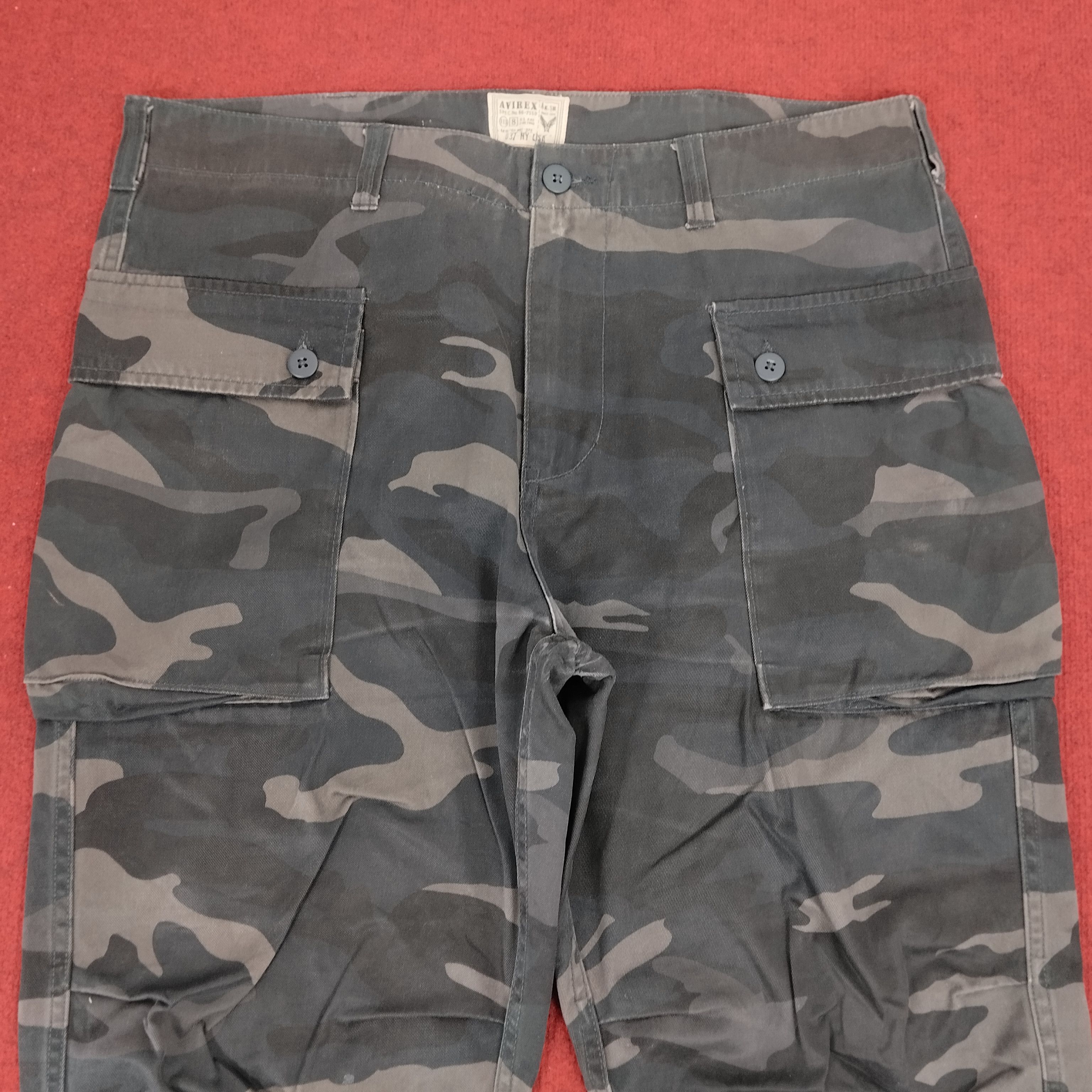Avirex × Vintage AVIREX Military Cargo Tactical Pockets Vintage Pants Size US 38 / EU 54 - 4 Thumbnail