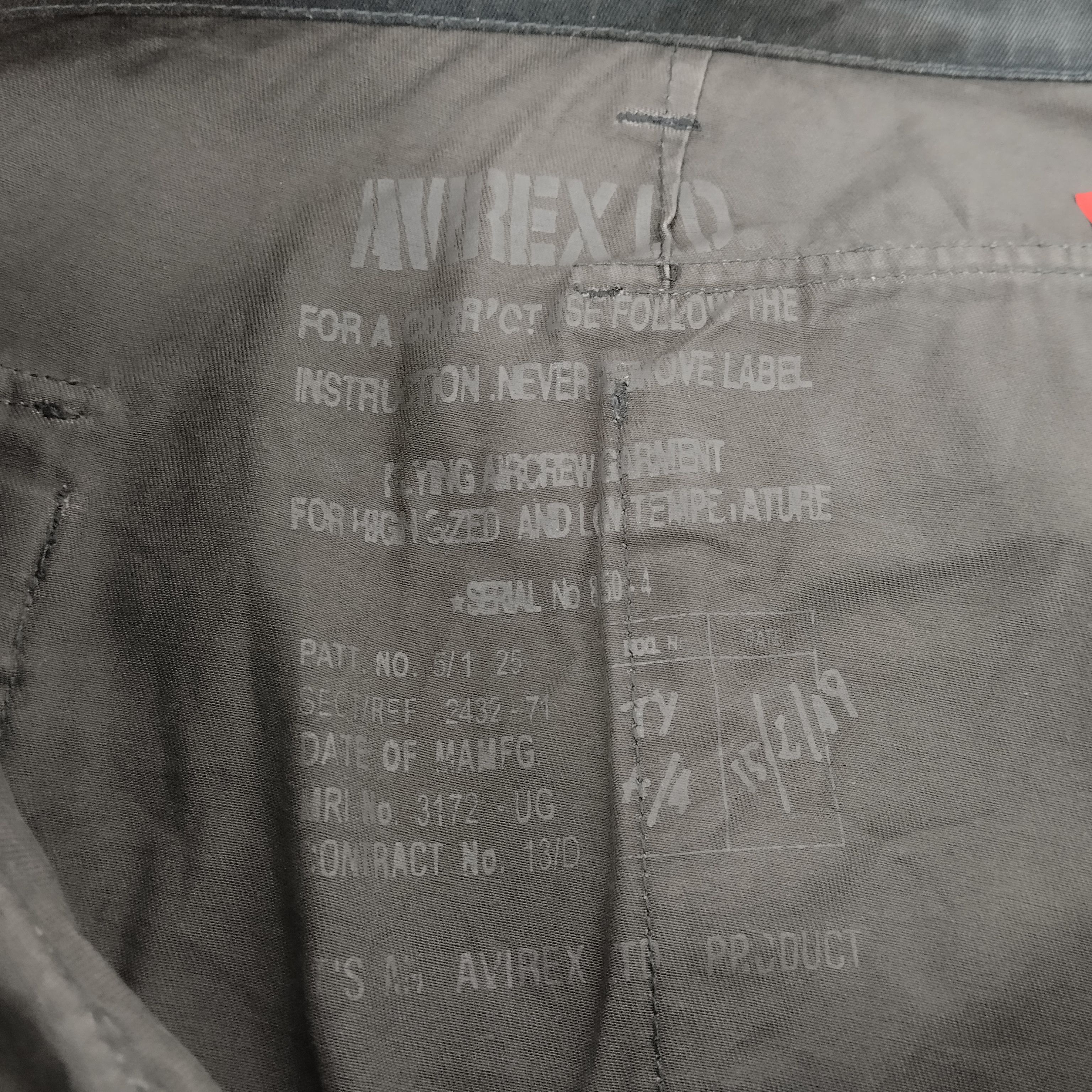 Avirex × Vintage AVIREX Military Cargo Tactical Pockets Vintage Pants Size US 38 / EU 54 - 11 Thumbnail