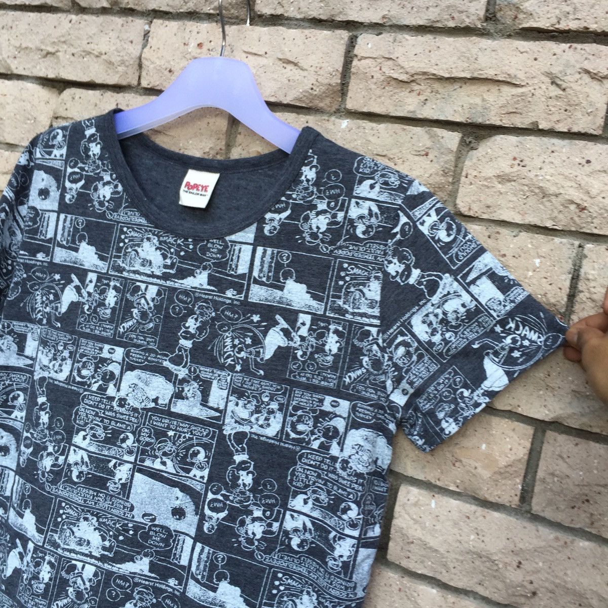 Cartoon Network × Vintage POPEYE t shirt full print design.. Size US M / EU 48-50 / 2 - 4 Thumbnail