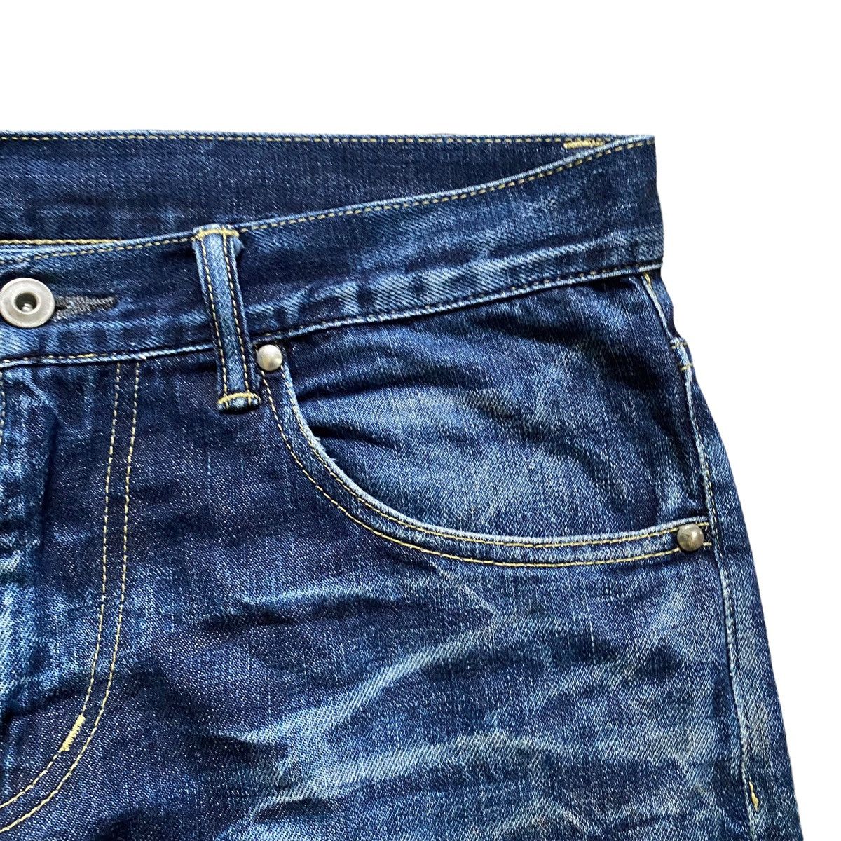 Designer × If Six Was Nine × Japanese Brand WILLIAM WALL DISTRESS DESIGN JEANS Size US 33 - 9 Thumbnail