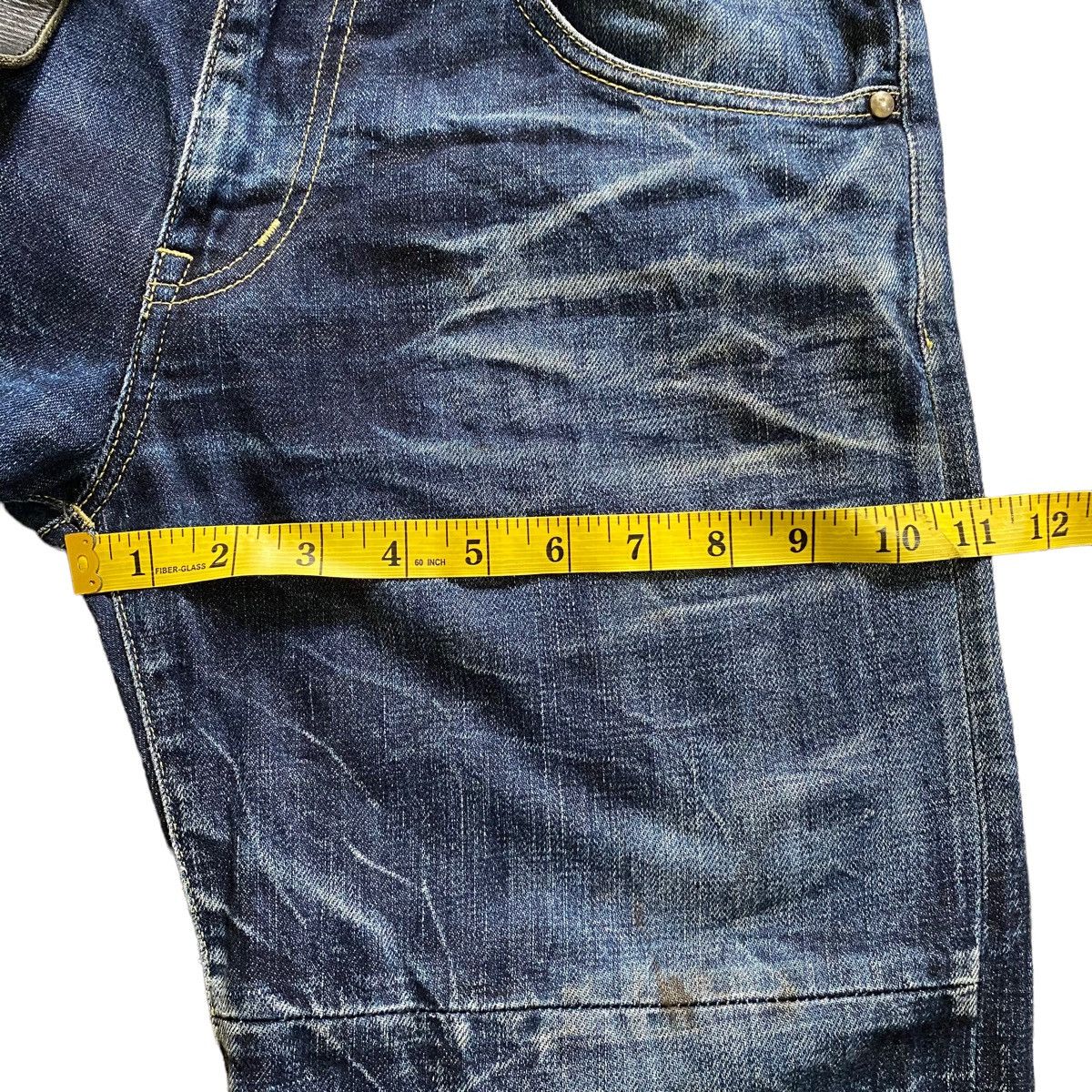 Designer × If Six Was Nine × Japanese Brand WILLIAM WALL DISTRESS DESIGN JEANS Size US 33 - 12 Thumbnail