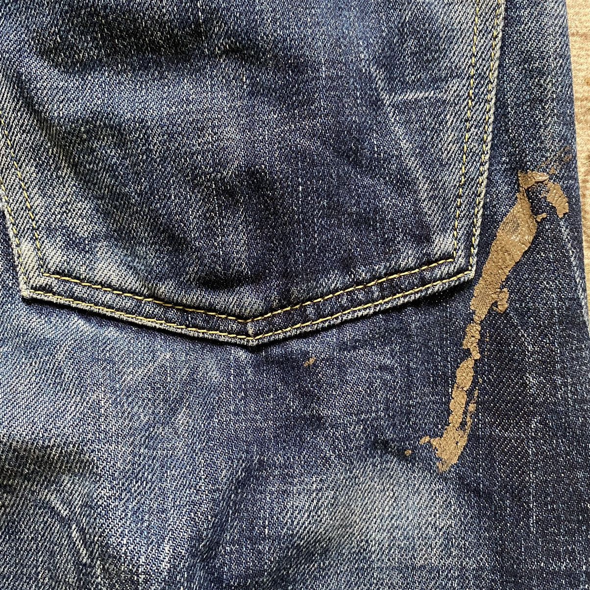 Designer × If Six Was Nine × Japanese Brand WILLIAM WALL DISTRESS DESIGN JEANS Size US 33 - 17 Thumbnail