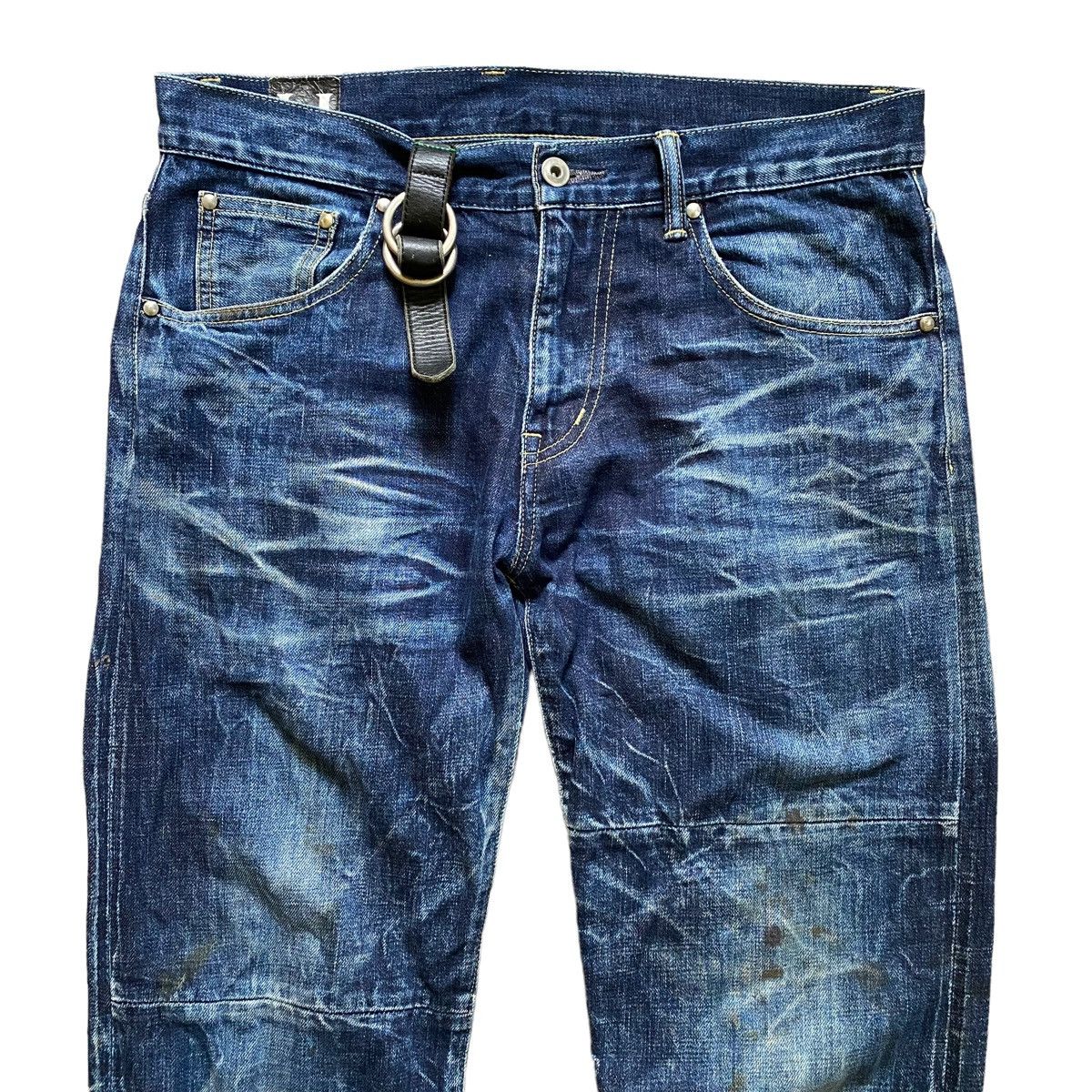 Designer × If Six Was Nine × Japanese Brand WILLIAM WALL DISTRESS DESIGN JEANS Size US 33 - 3 Thumbnail