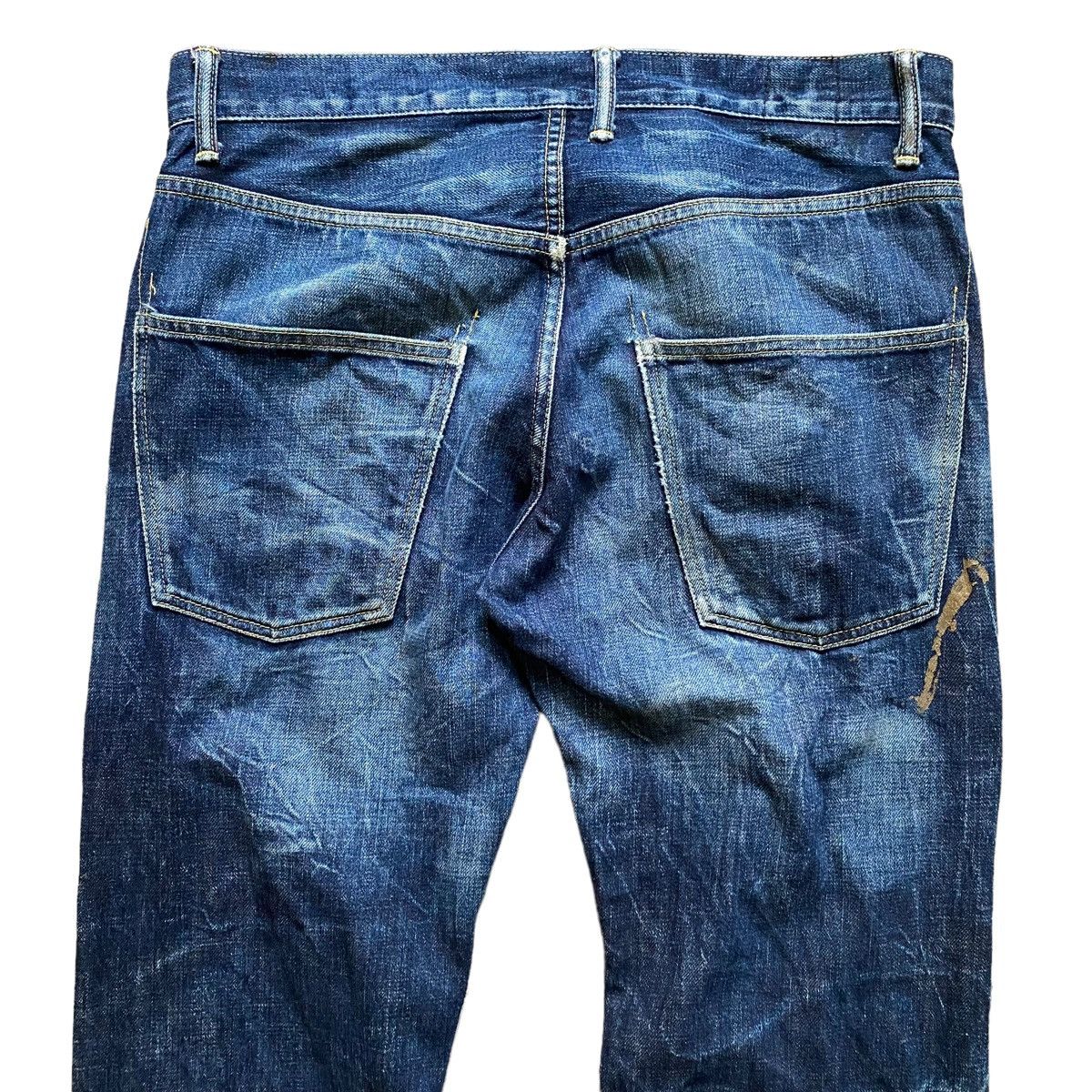 Designer × If Six Was Nine × Japanese Brand WILLIAM WALL DISTRESS DESIGN JEANS Size US 33 - 4 Thumbnail