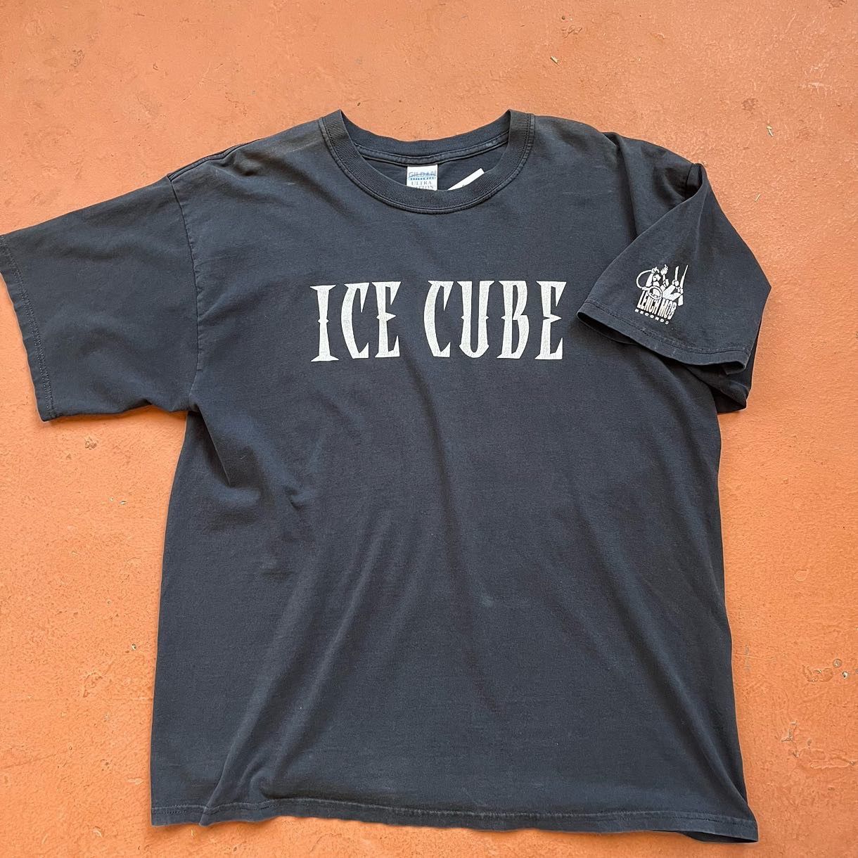 Vintage vintage ice cube lench mob laugh now cry later promo shirt
