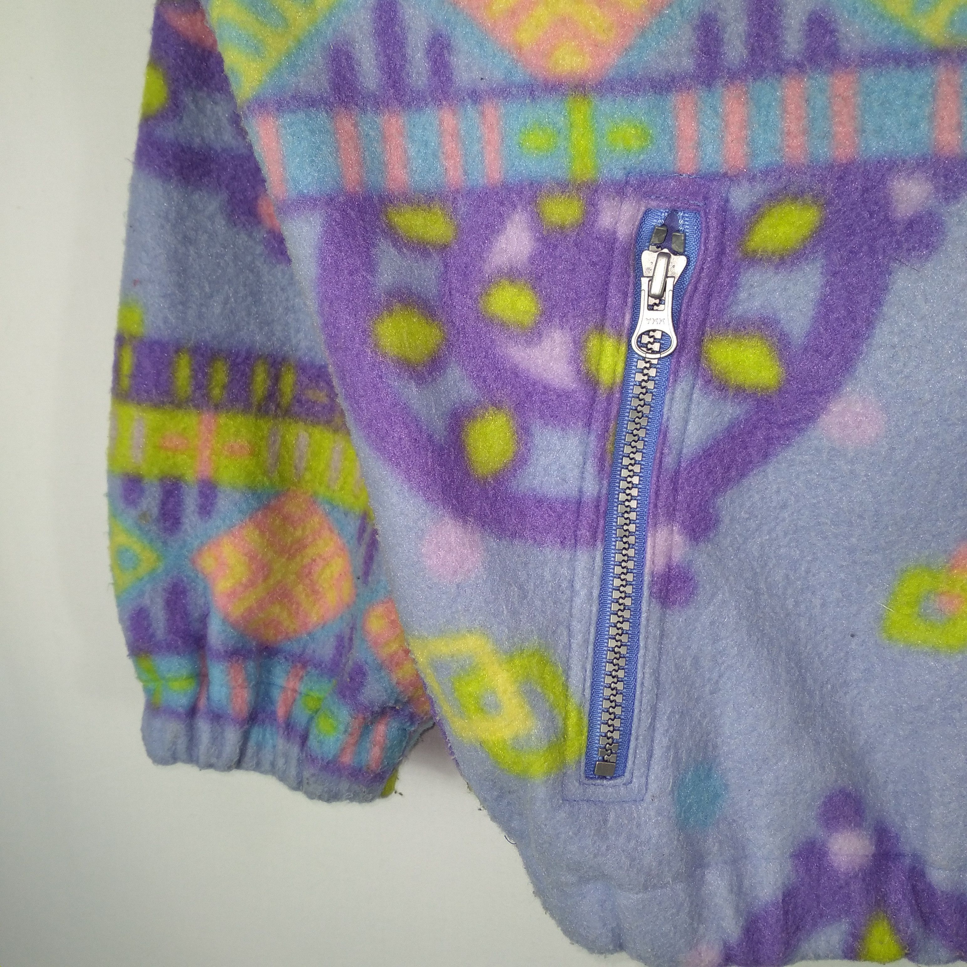 Ellesse × Vintage Vintage Ellese Estivo Native Hoodie Zipper Fleece Jacket Size US M / EU 48-50 / 2 - 6 Thumbnail