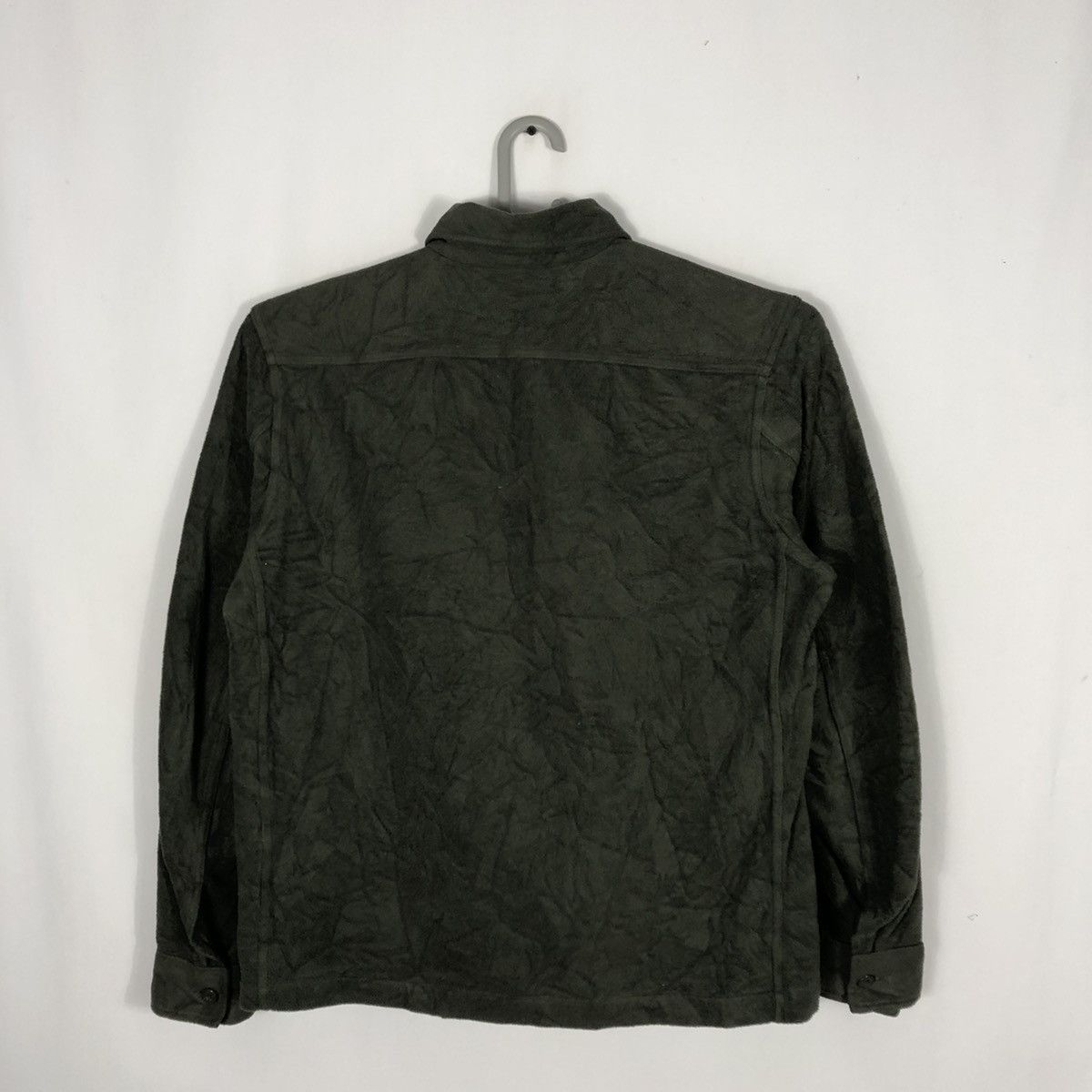 Japanese Brand × Uniqlo Rare Uniqlo Military Colour Double Pocket Fleece Jacket Size US M / EU 48-50 / 2 - 4 Thumbnail