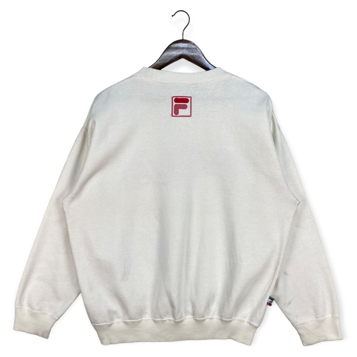 Fila Vintage Fila Spellout Sweatshirt Size US L / EU 52-54 / 3 - 3 Thumbnail