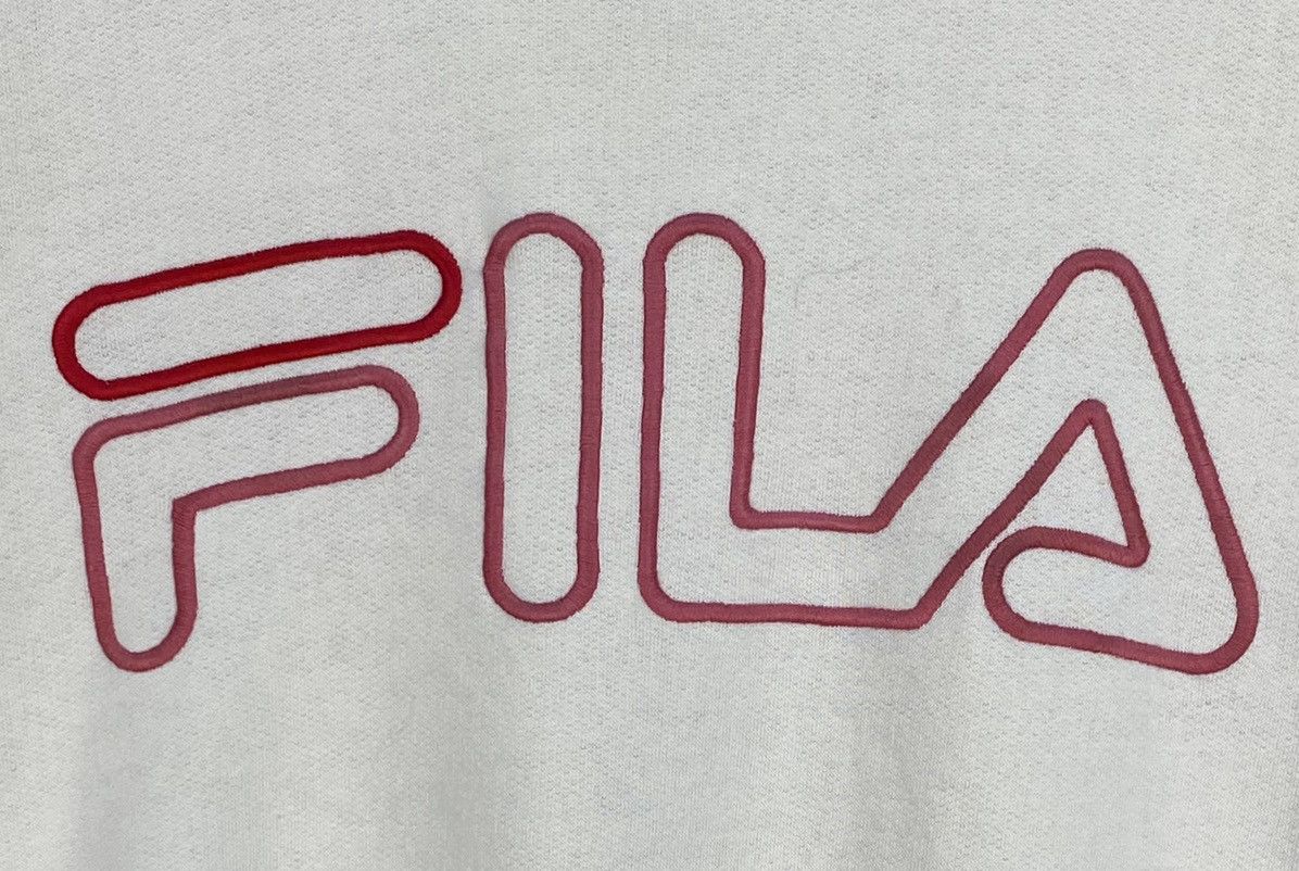 Fila Vintage Fila Spellout Sweatshirt Size US L / EU 52-54 / 3 - 4 Thumbnail