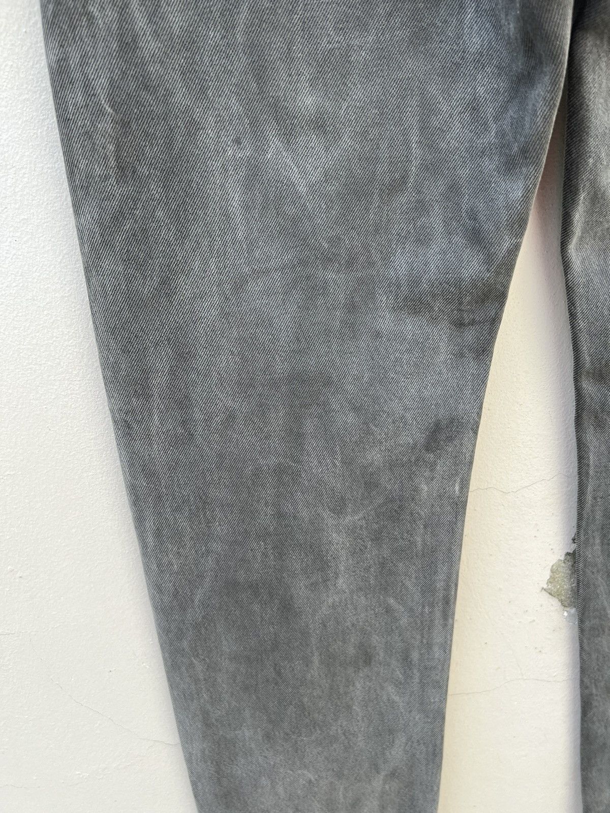 Levi's Vintage 90s Levi’s 501 Sun Fade Black Denim Re-Work Jeans Size US 32 / EU 48 - 12 Thumbnail