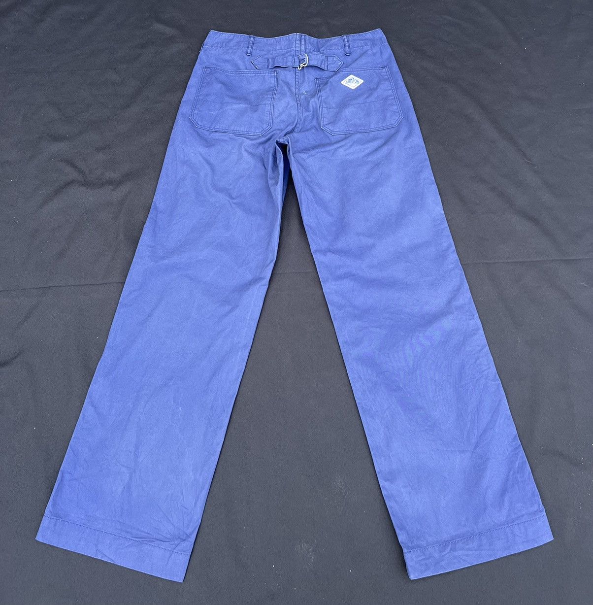 Danton Danton French Indigo Fatigue Work Trouser Pant Size US 30 / EU 46 - 21 Thumbnail