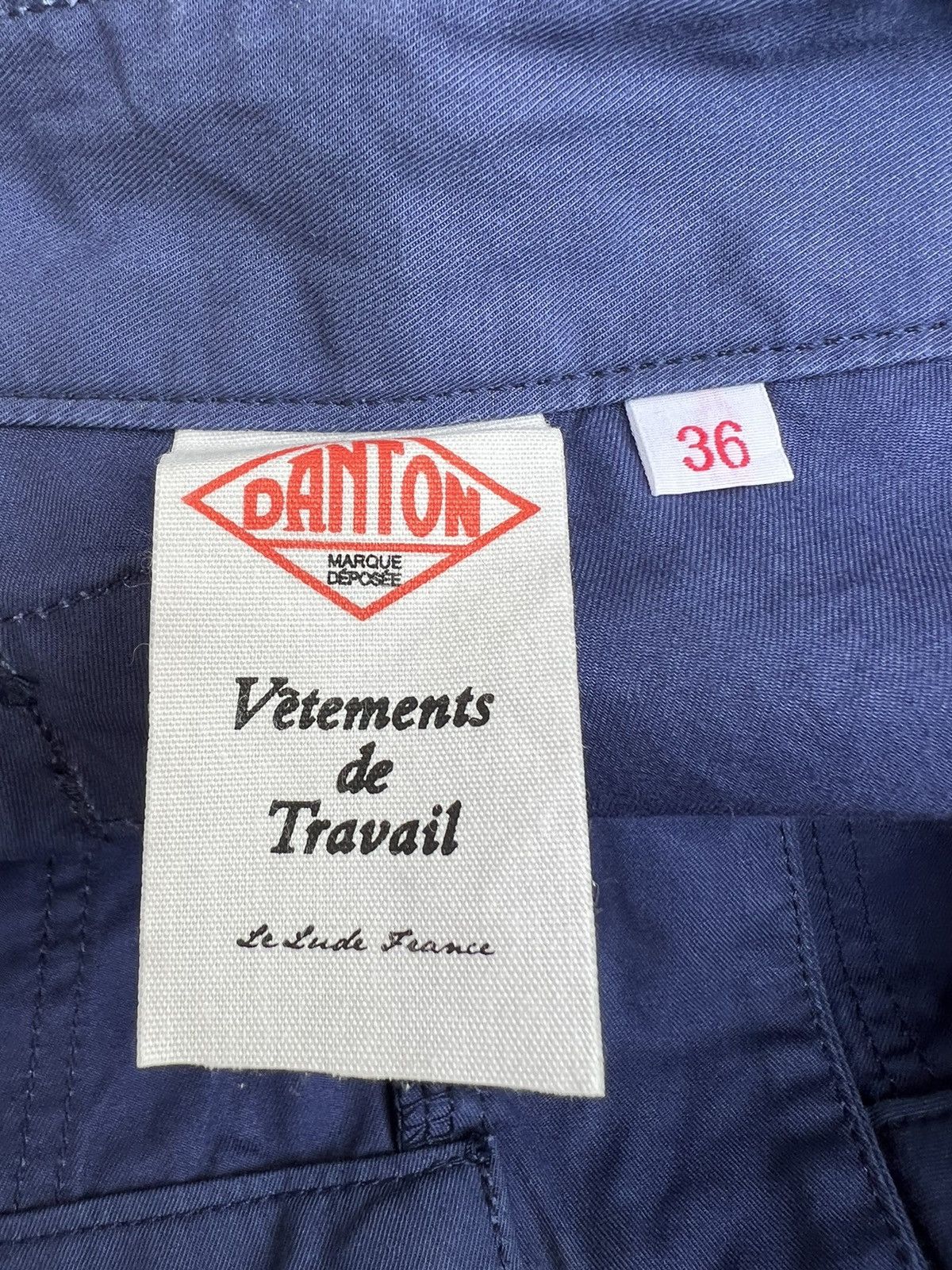 Danton Danton French Indigo Fatigue Work Trouser Pant Size US 30 / EU 46 - 14 Thumbnail