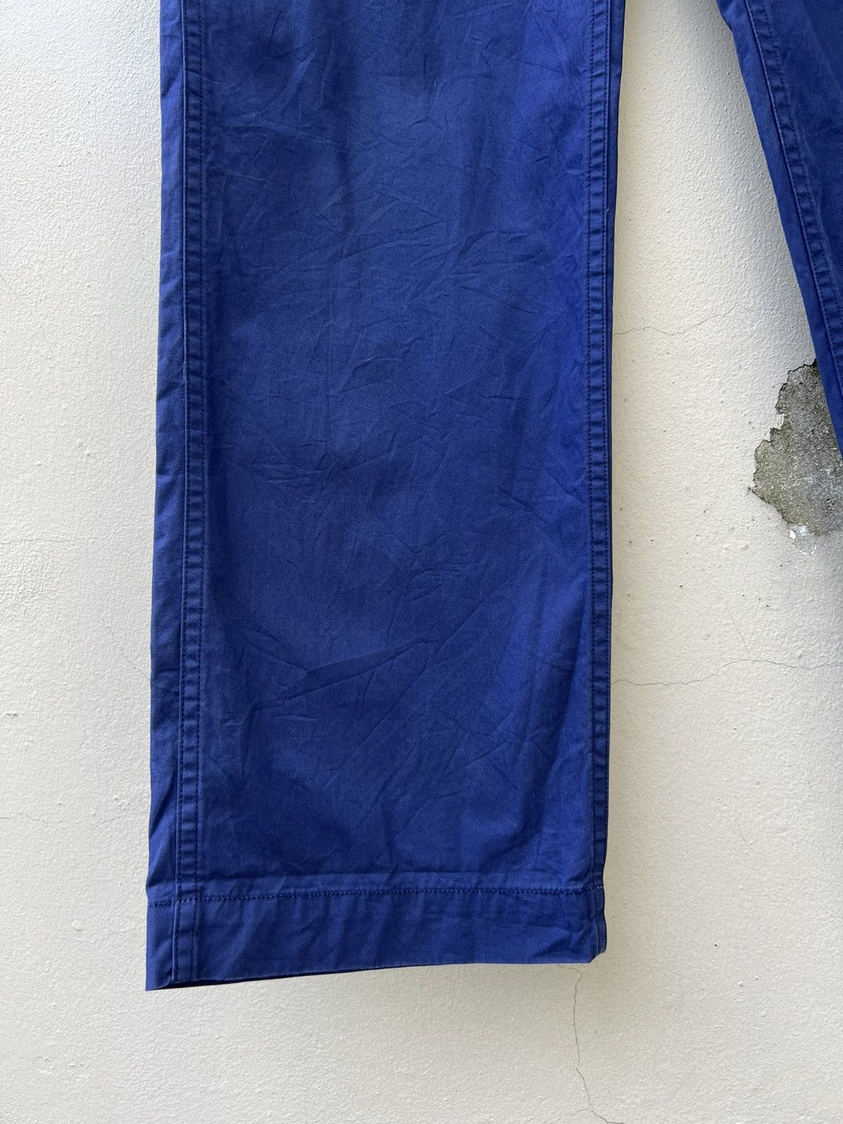 Danton Danton French Indigo Fatigue Work Trouser Pant Size US 30 / EU 46 - 3 Thumbnail