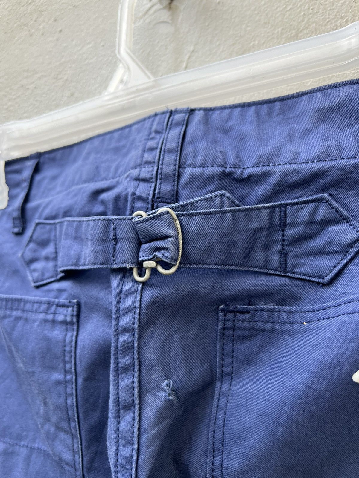 Danton Danton French Indigo Fatigue Work Trouser Pant Size US 30 / EU 46 - 11 Thumbnail