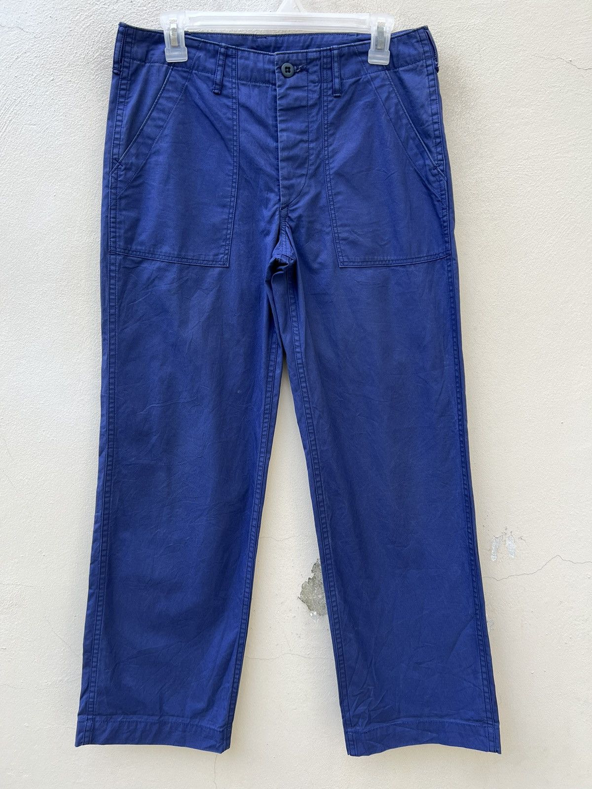 Danton French Indigo Fatigue Work Trouser Pant