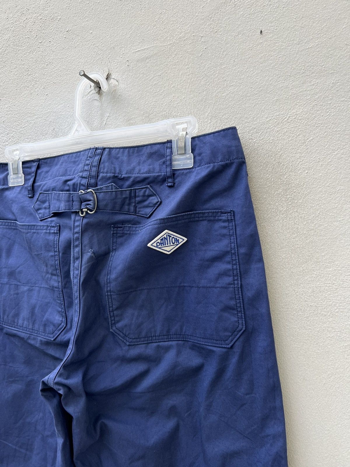 Danton Danton French Indigo Fatigue Work Trouser Pant Size US 30 / EU 46 - 9 Thumbnail
