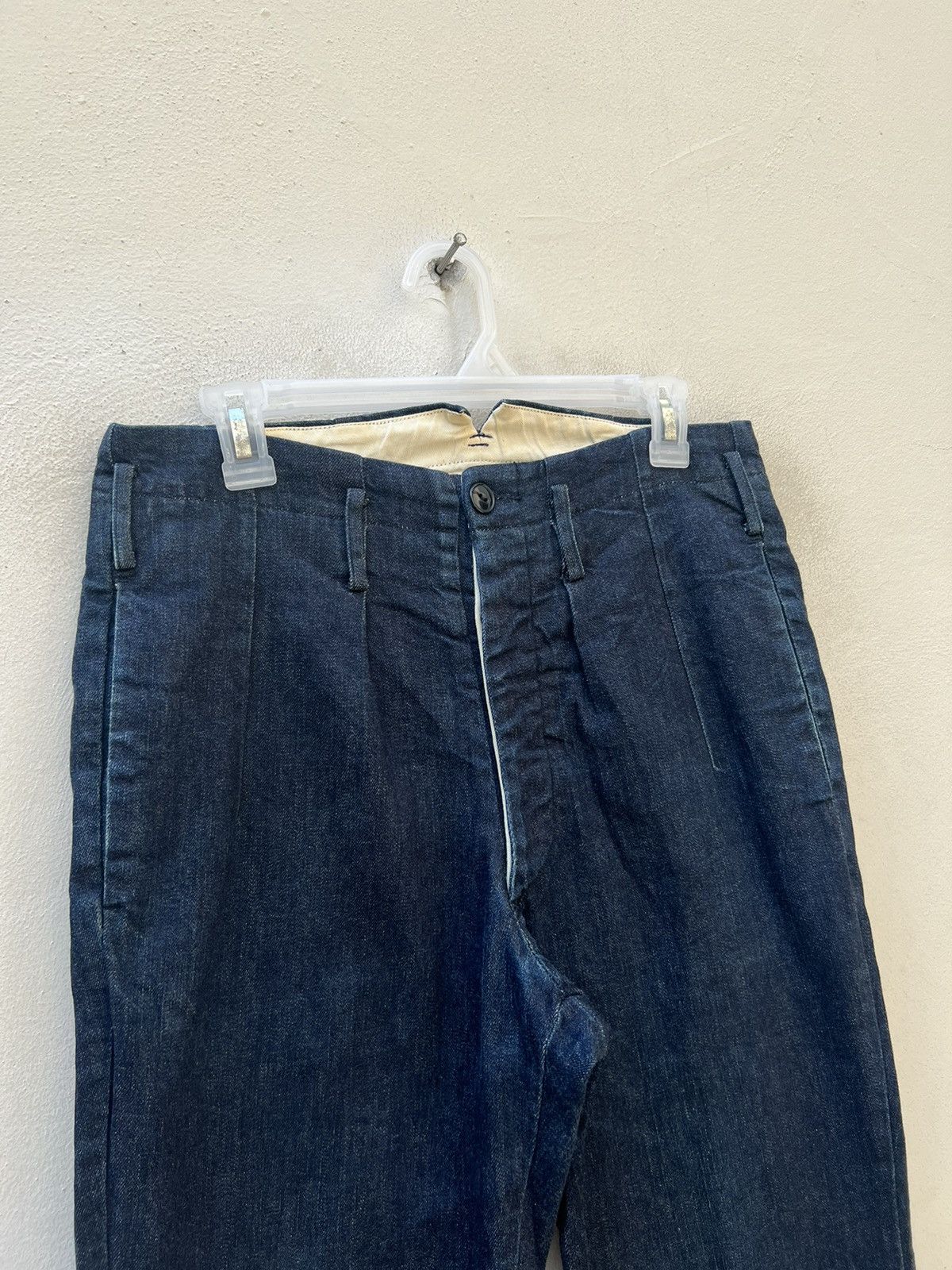 Japanese Brand Tutaee 15Jyugo Bottom Makers Japan Cropped Denim Chinos Pant Size US 31 - 7 Thumbnail
