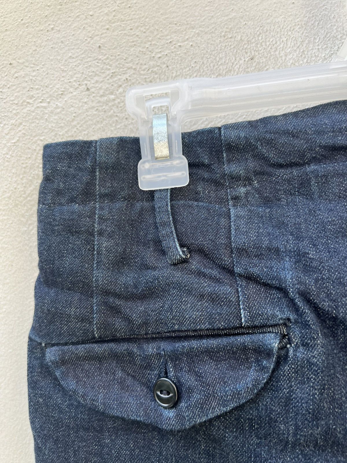 Japanese Brand Tutaee 15Jyugo Bottom Makers Japan Cropped Denim Chinos Pant Size US 31 - 16 Thumbnail