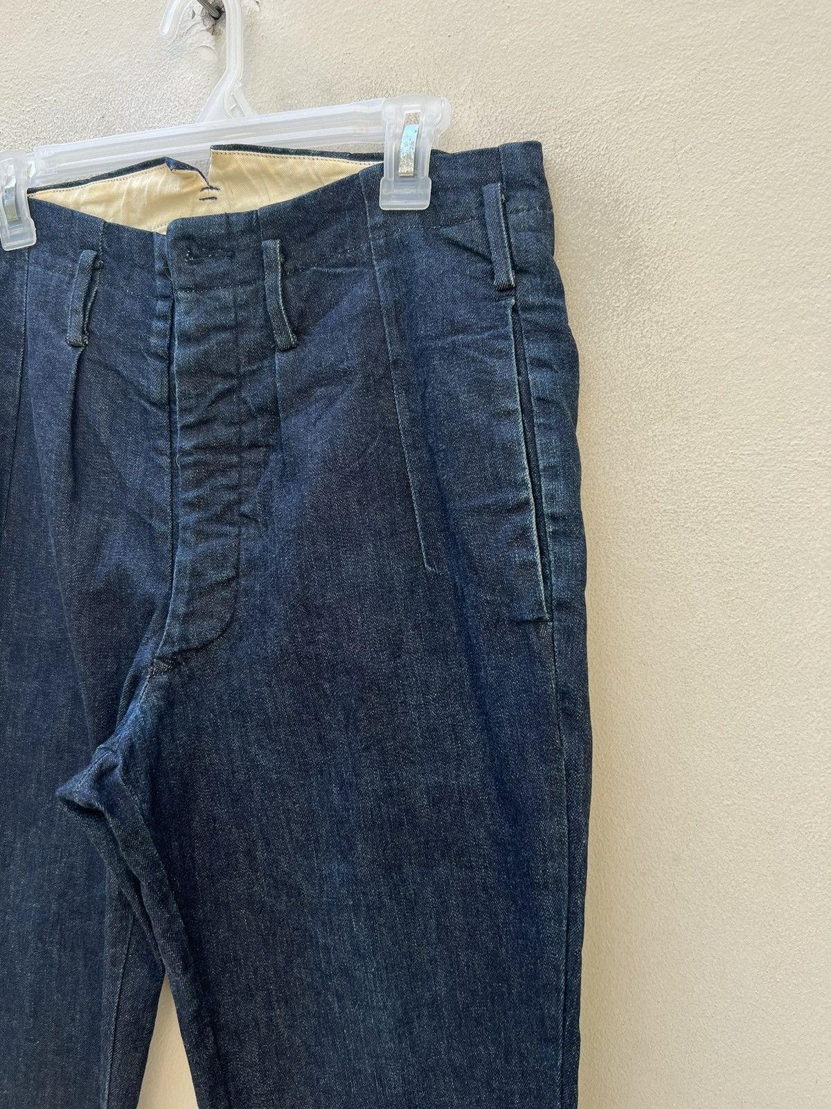 Japanese Brand Tutaee 15Jyugo Bottom Makers Japan Cropped Denim Chinos Pant Size US 31 - 11 Thumbnail
