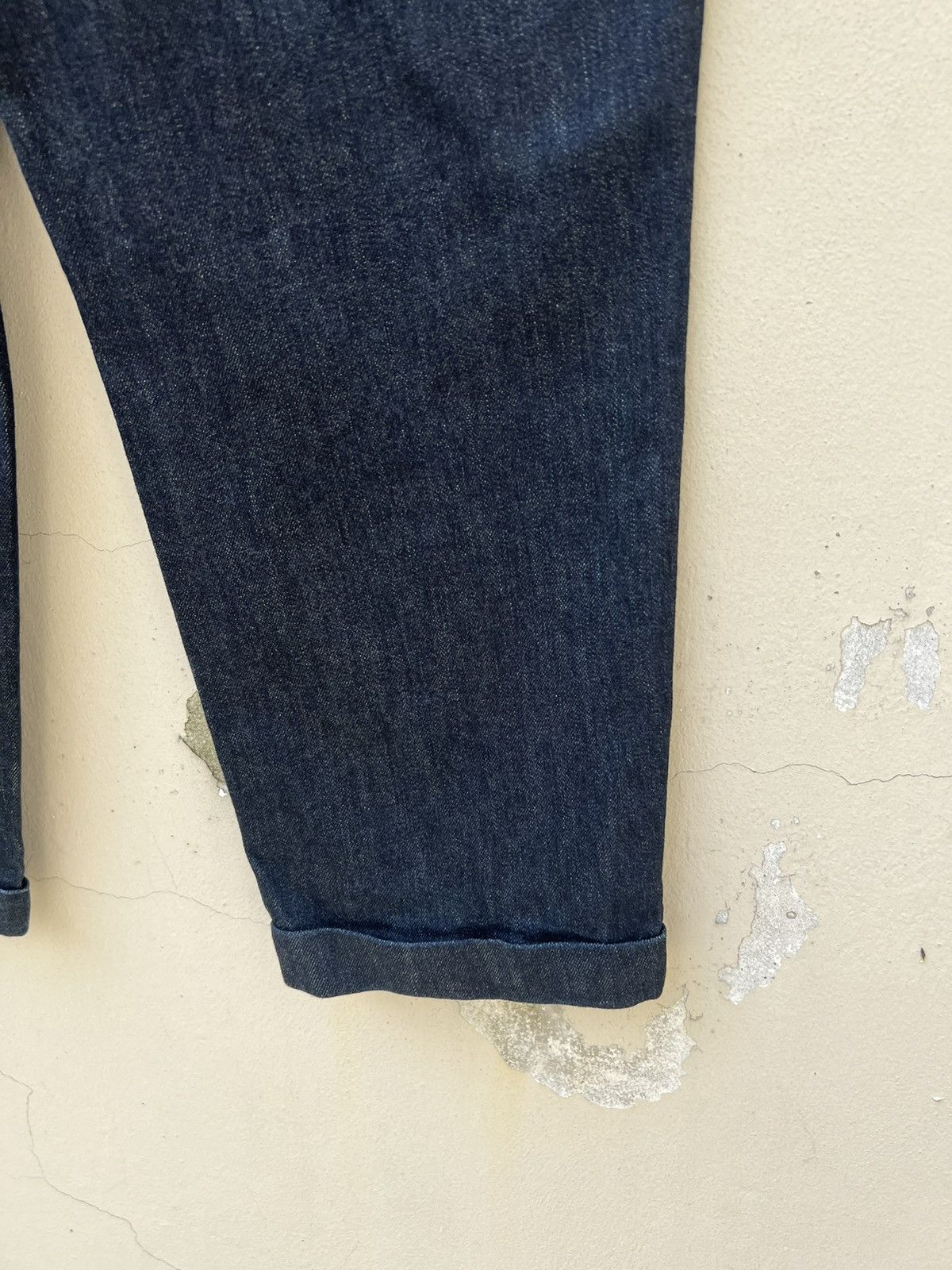 Japanese Brand Tutaee 15Jyugo Bottom Makers Japan Cropped Denim Chinos Pant Size US 31 - 18 Thumbnail