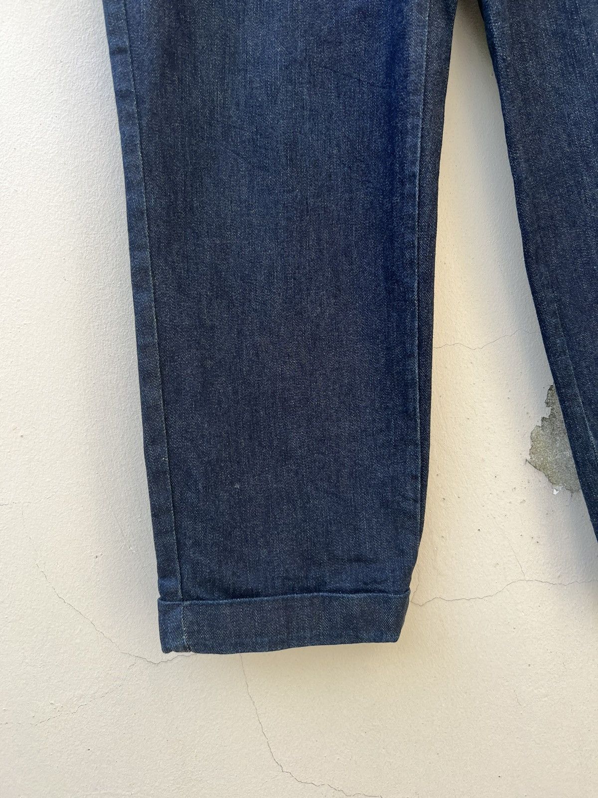 Japanese Brand Tutaee 15Jyugo Bottom Makers Japan Cropped Denim Chinos Pant Size US 31 - 10 Thumbnail