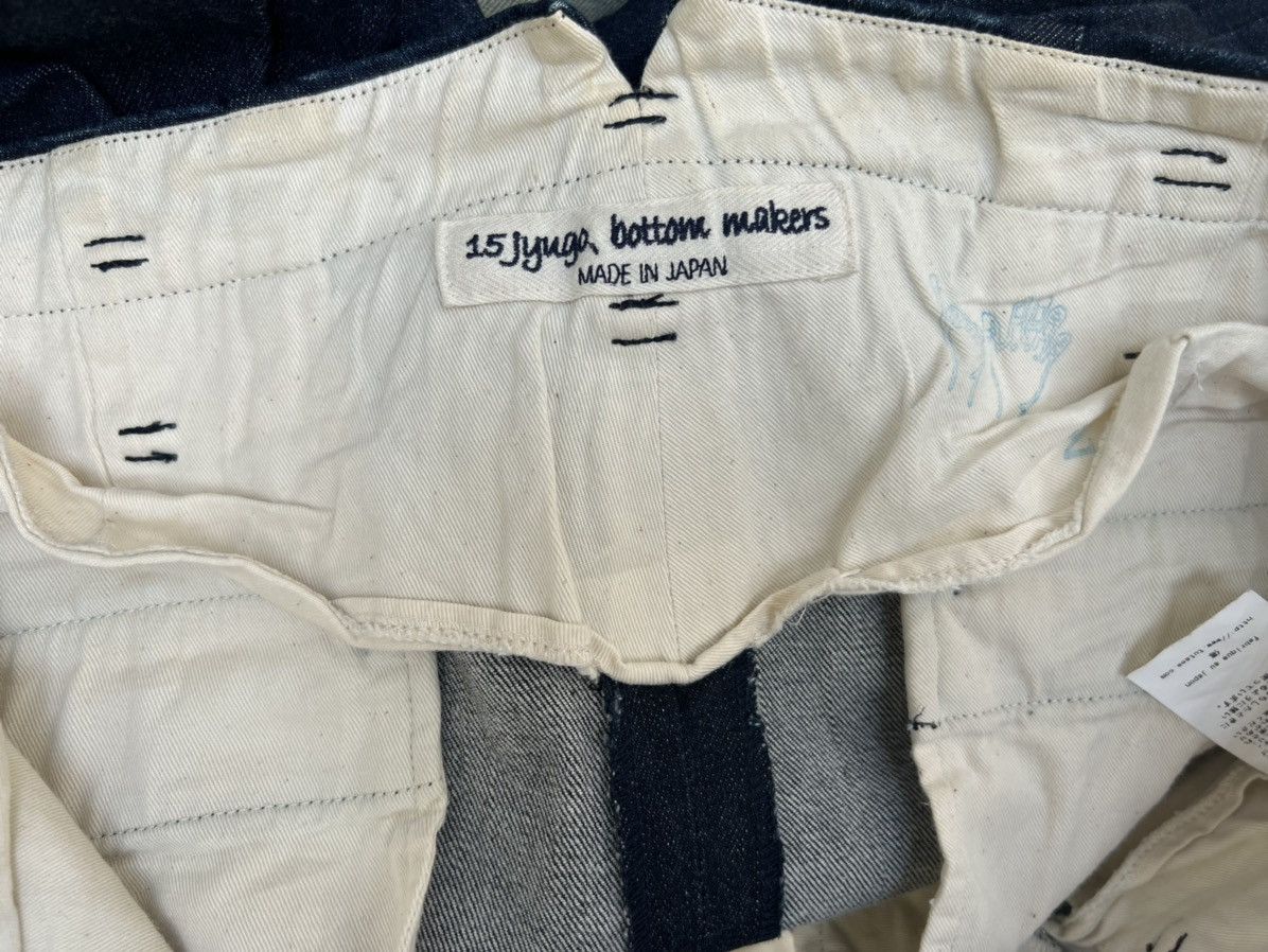 Japanese Brand Tutaee 15Jyugo Bottom Makers Japan Cropped Denim Chinos Pant Size US 31 - 19 Thumbnail