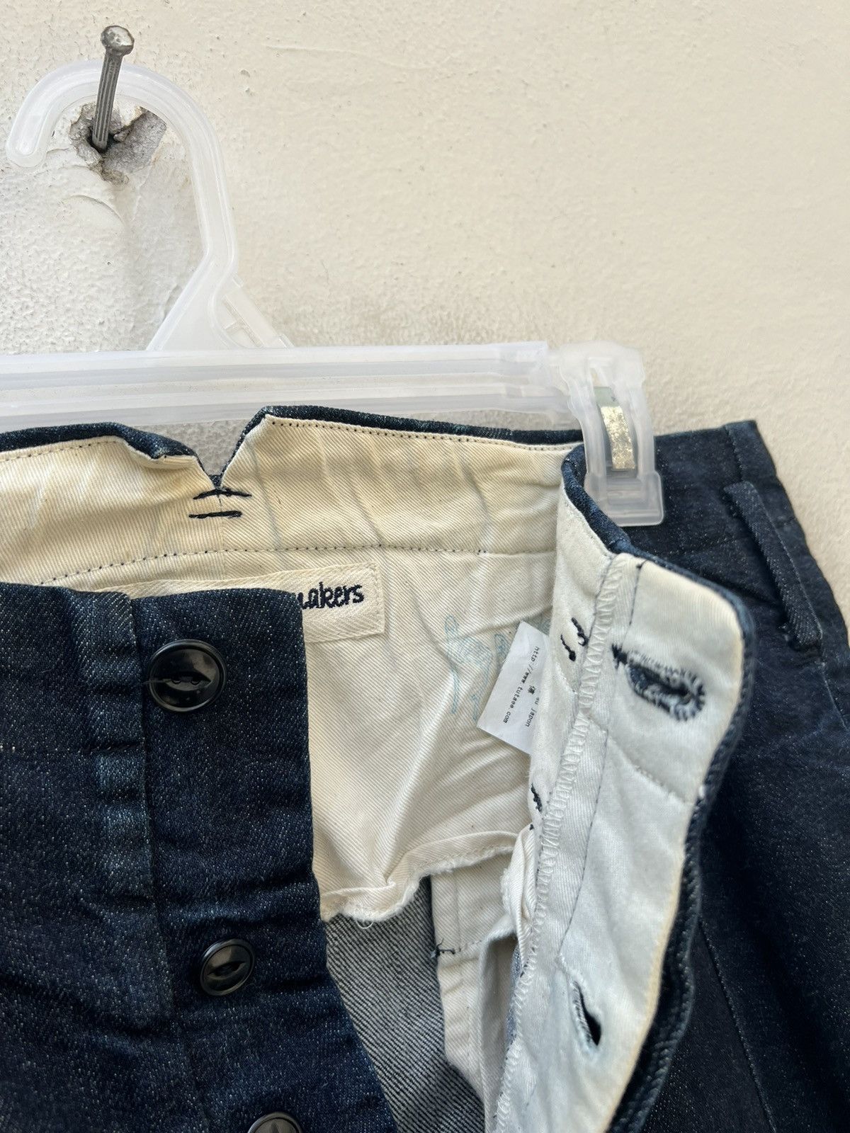 Japanese Brand Tutaee 15Jyugo Bottom Makers Japan Cropped Denim Chinos Pant Size US 31 - 8 Thumbnail