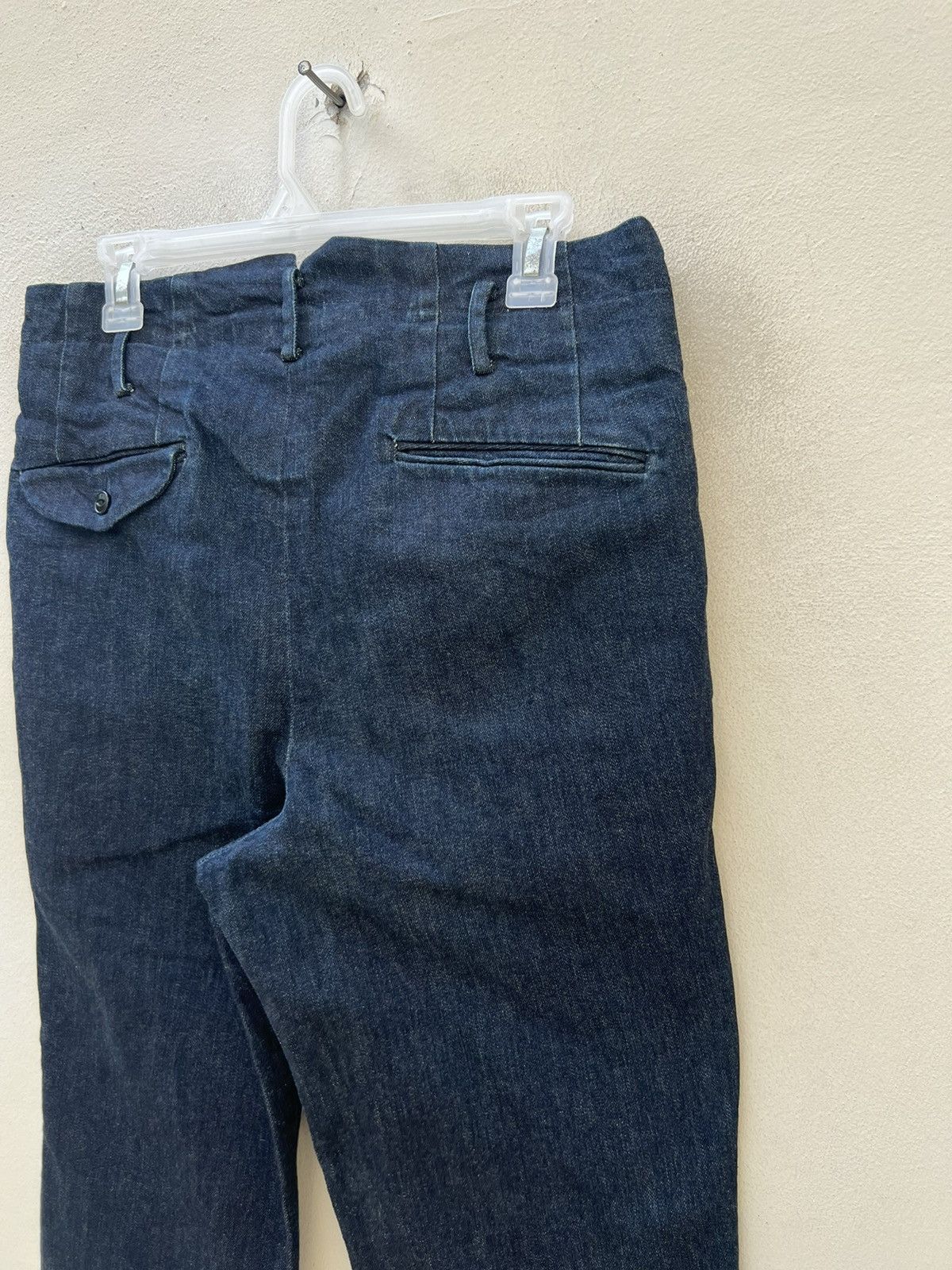Japanese Brand Tutaee 15Jyugo Bottom Makers Japan Cropped Denim Chinos Pant Size US 31 - 17 Thumbnail
