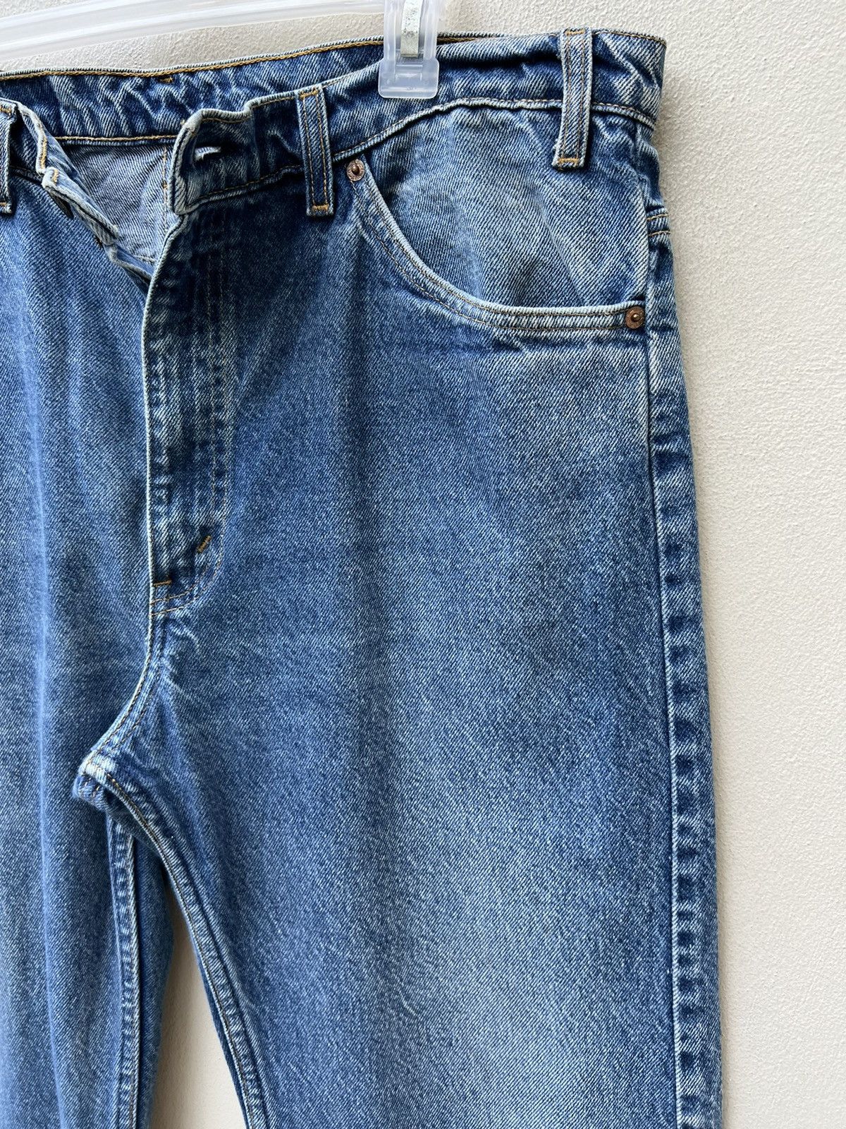 Levi's Vintage 90s Levi’s 505 Orange Tab Sun Fade Denim Jeans Size US 37 - 10 Thumbnail