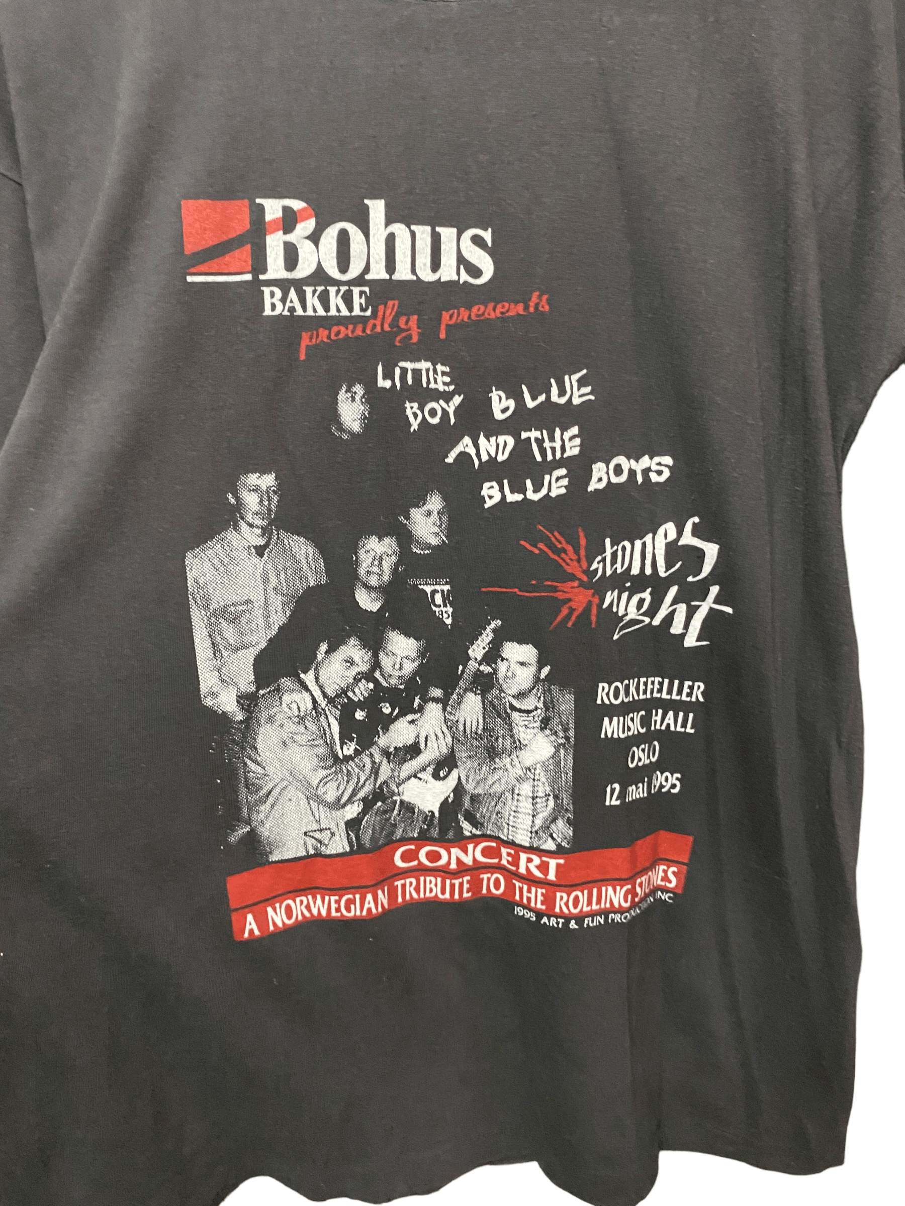 Band Tees × Vintage 1995 Bohus Bakke norwegian concert tee, size XXL Size US XXL / EU 58 / 5 - 2 Thumbnail