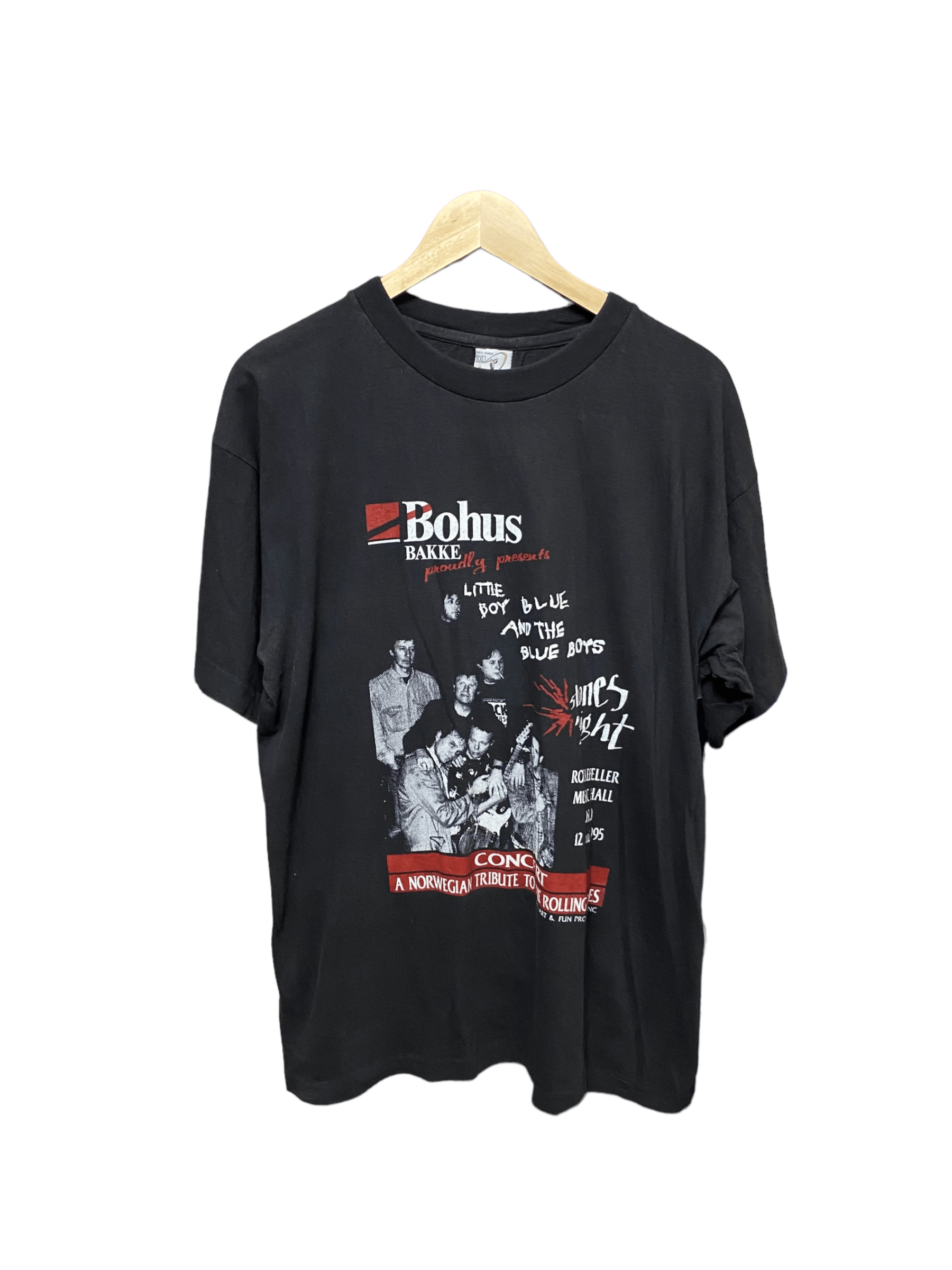 Band Tees × Vintage 1995 Bohus Bakke norwegian concert tee, size XXL Size US XXL / EU 58 / 5 - 1 Thumbnail