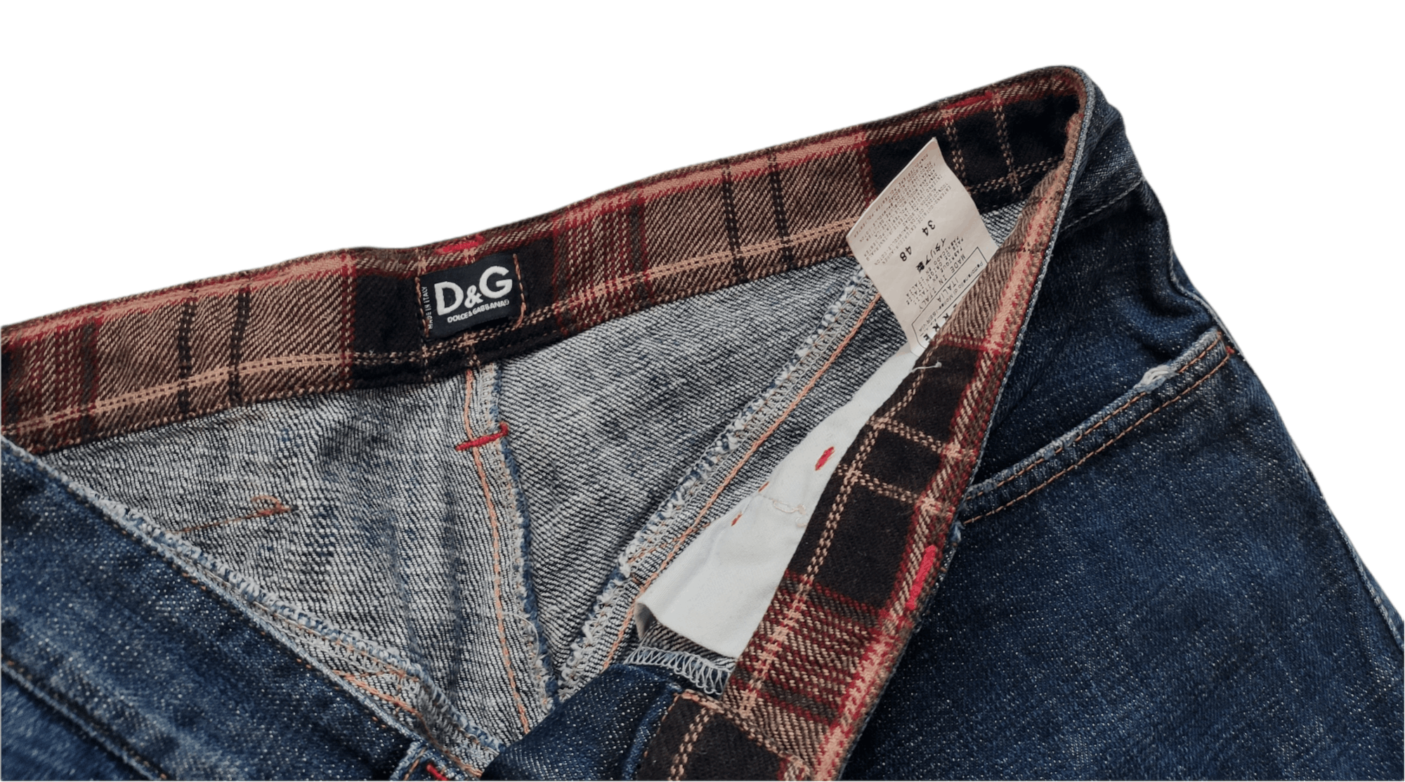 Dolce & Gabbana × Vintage Dolce&Gabbana vintage straight jeans, size 34 Size US 34 / EU 50 - 4 Thumbnail