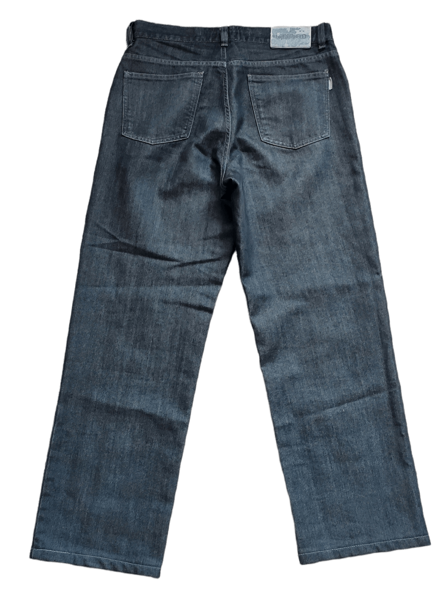 Karl Lagerfeld Karl Lagerfeld dark denim straight pants, size 31 Size US 31 - 3 Thumbnail