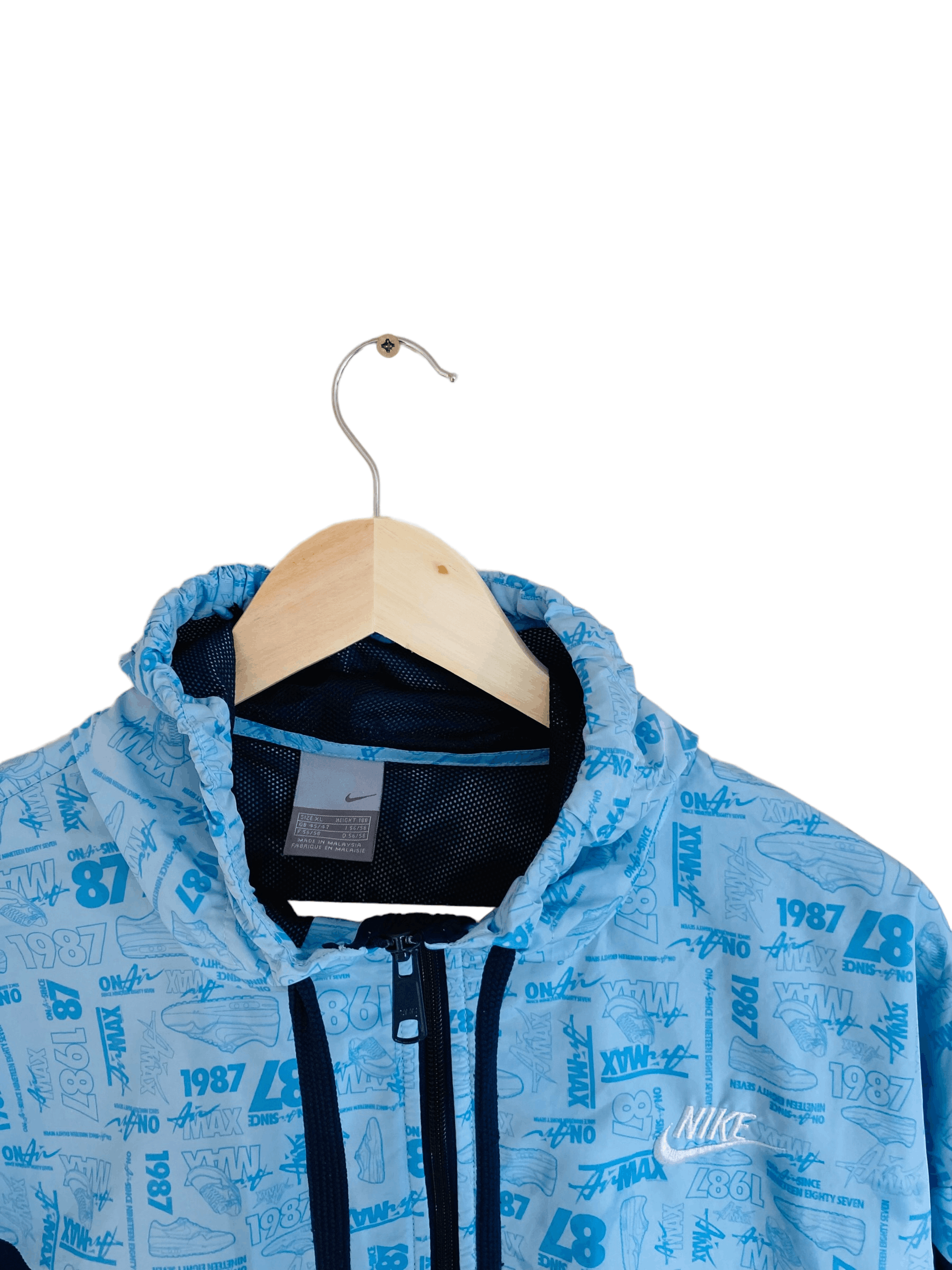 Nike × Vintage Nike Air Max 85 windbreaker jacket, size XL Size US XL / EU 56 / 4 - 2 Thumbnail